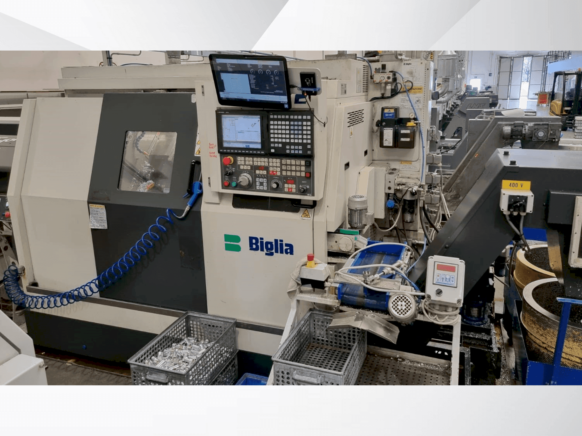 Front view of Biglia B436 Y2 machine