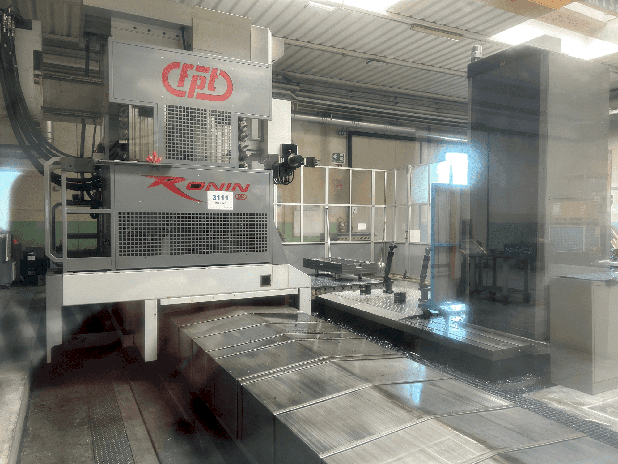 Front view of FPT Ronin machine