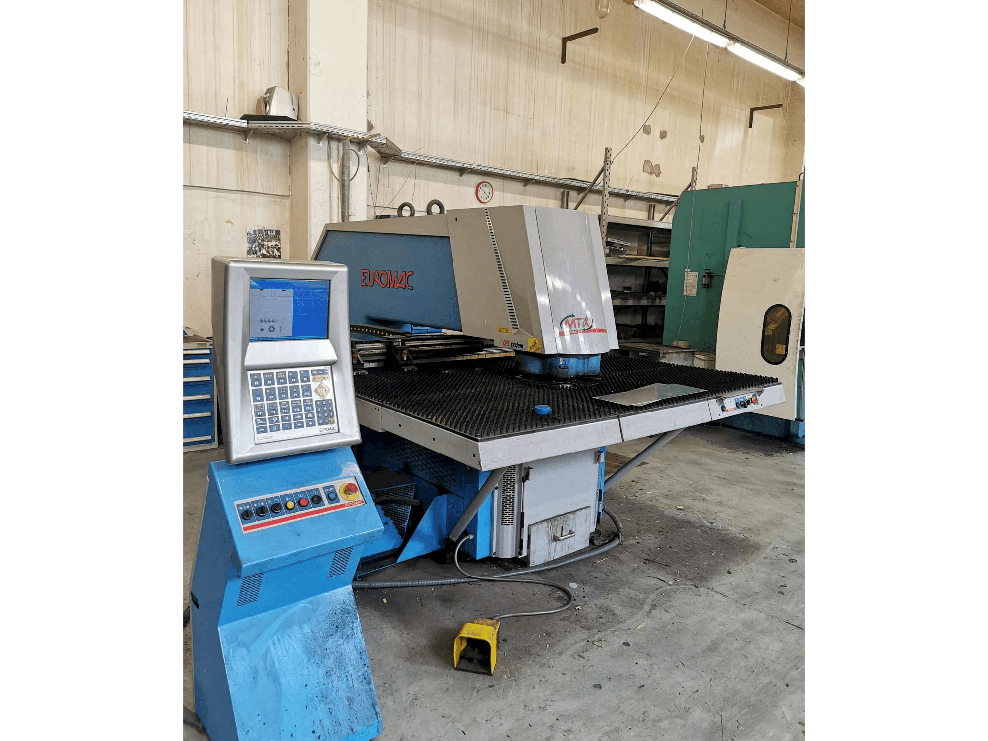 Left side view of Euromac MTX INDEX machine