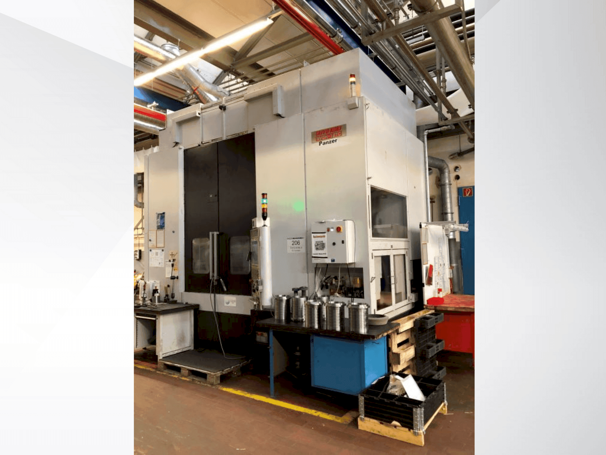 Front view of TAIYO KOKI KOKI NVGH 12TC machine