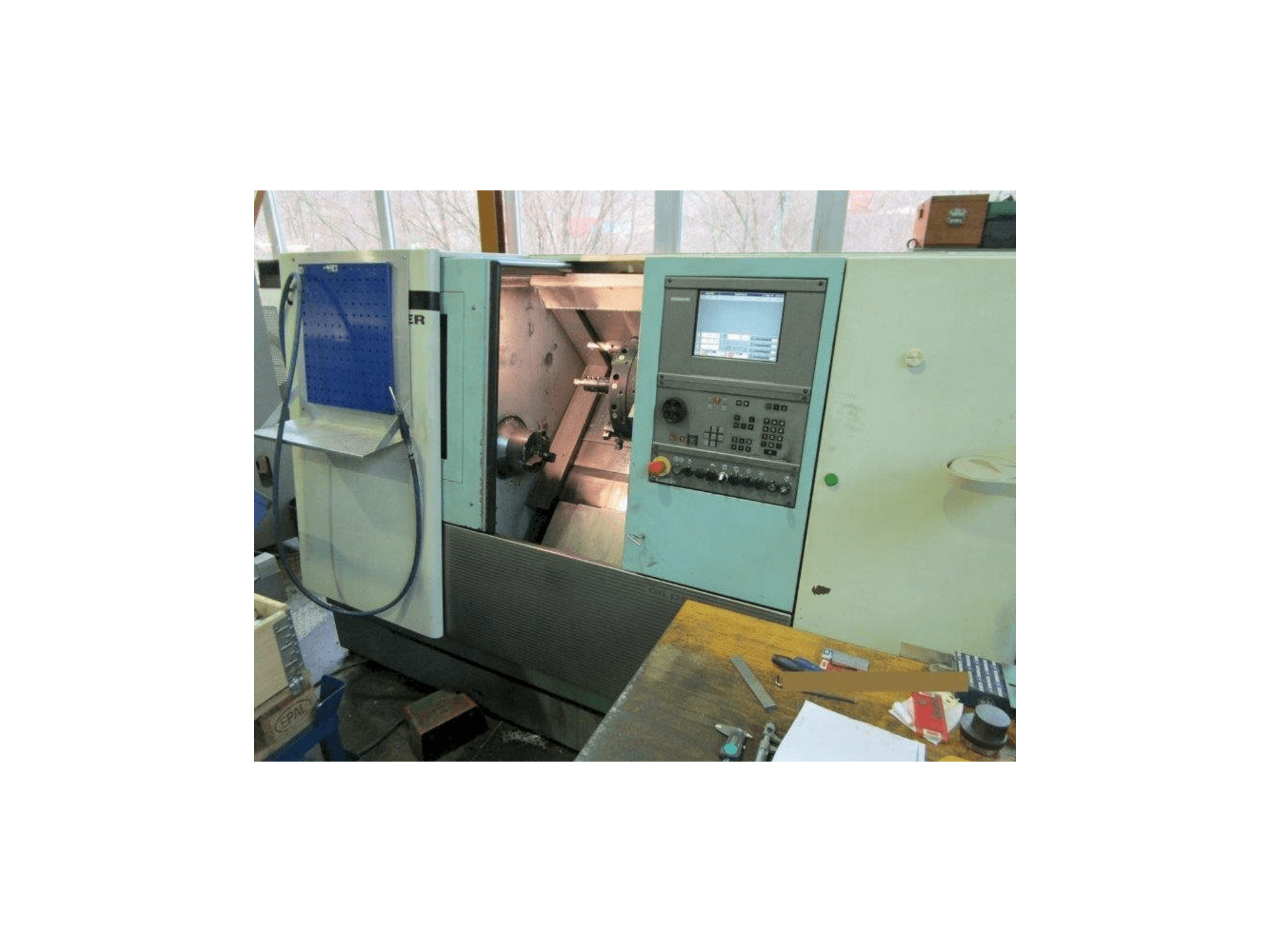 Front view of Gildemeister CTX 310 V3 machine
