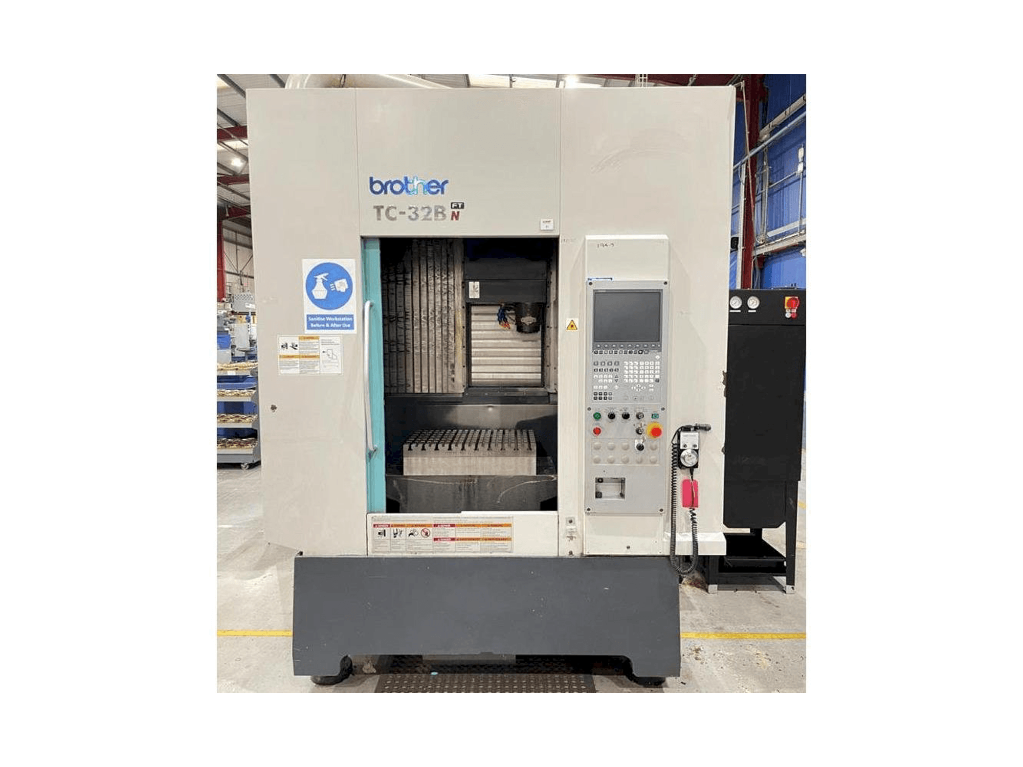 Front view of Brother TC-32BN FT machine