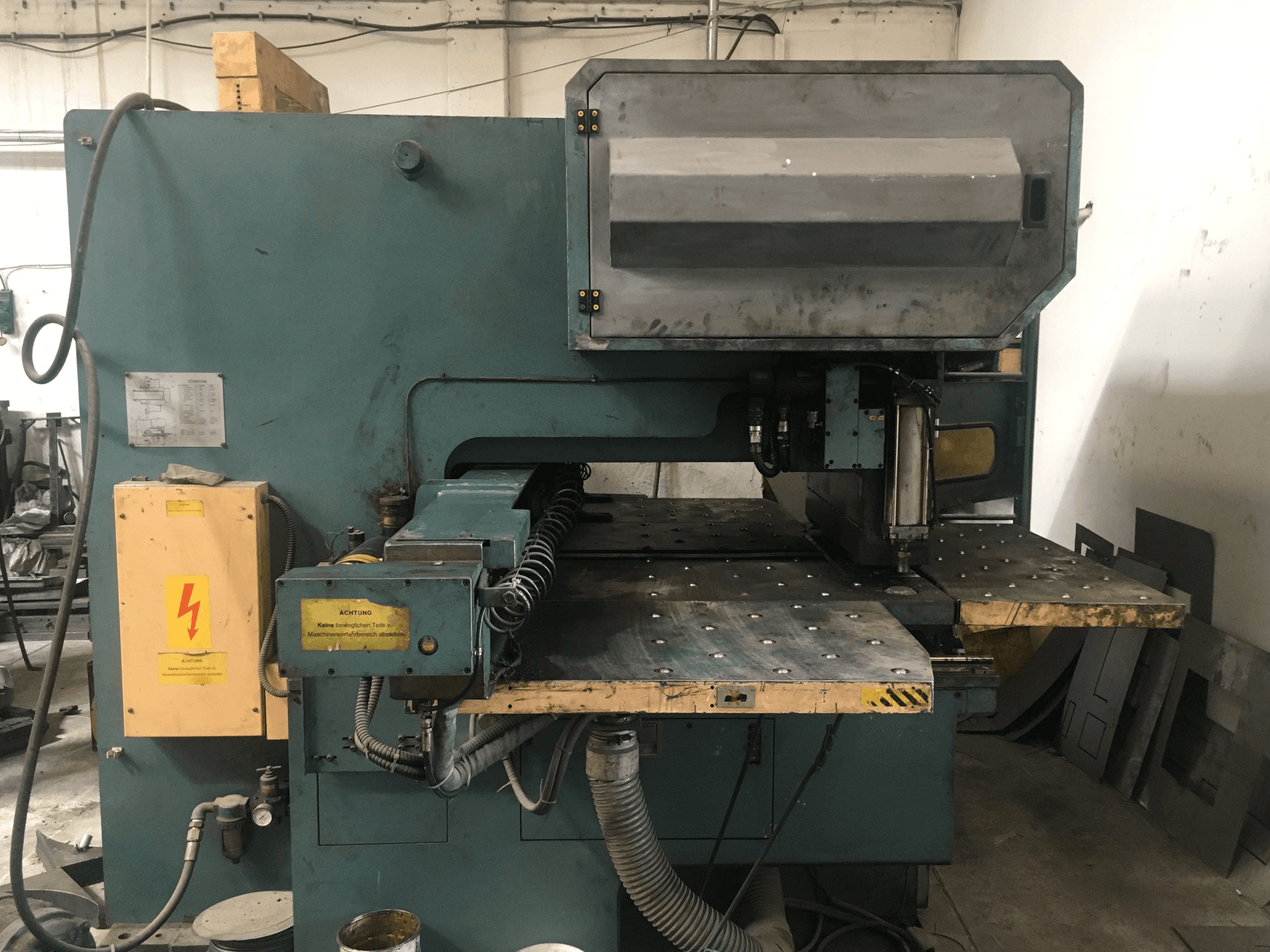 Front view of AMADA OCTO-334 Machine