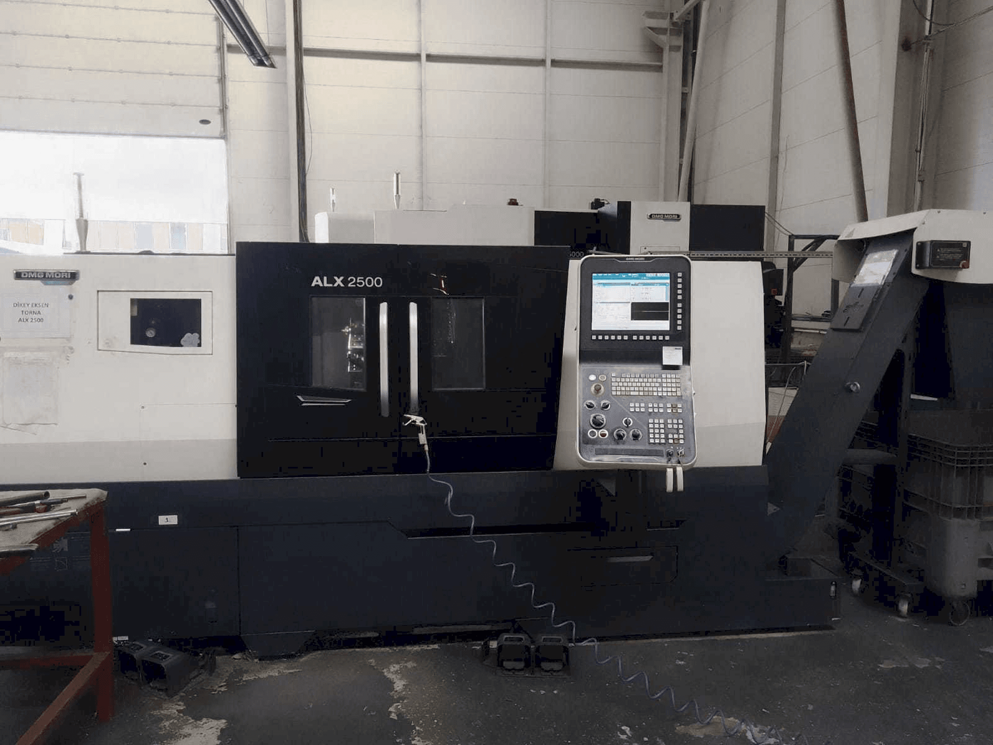 Front view of DMG MORI ALX 2500 machine