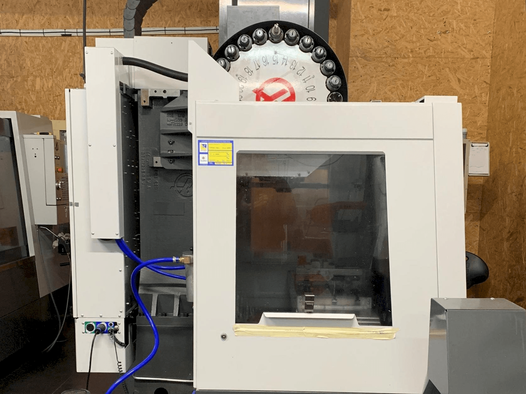 Front view of HAAS VF-2EU machine