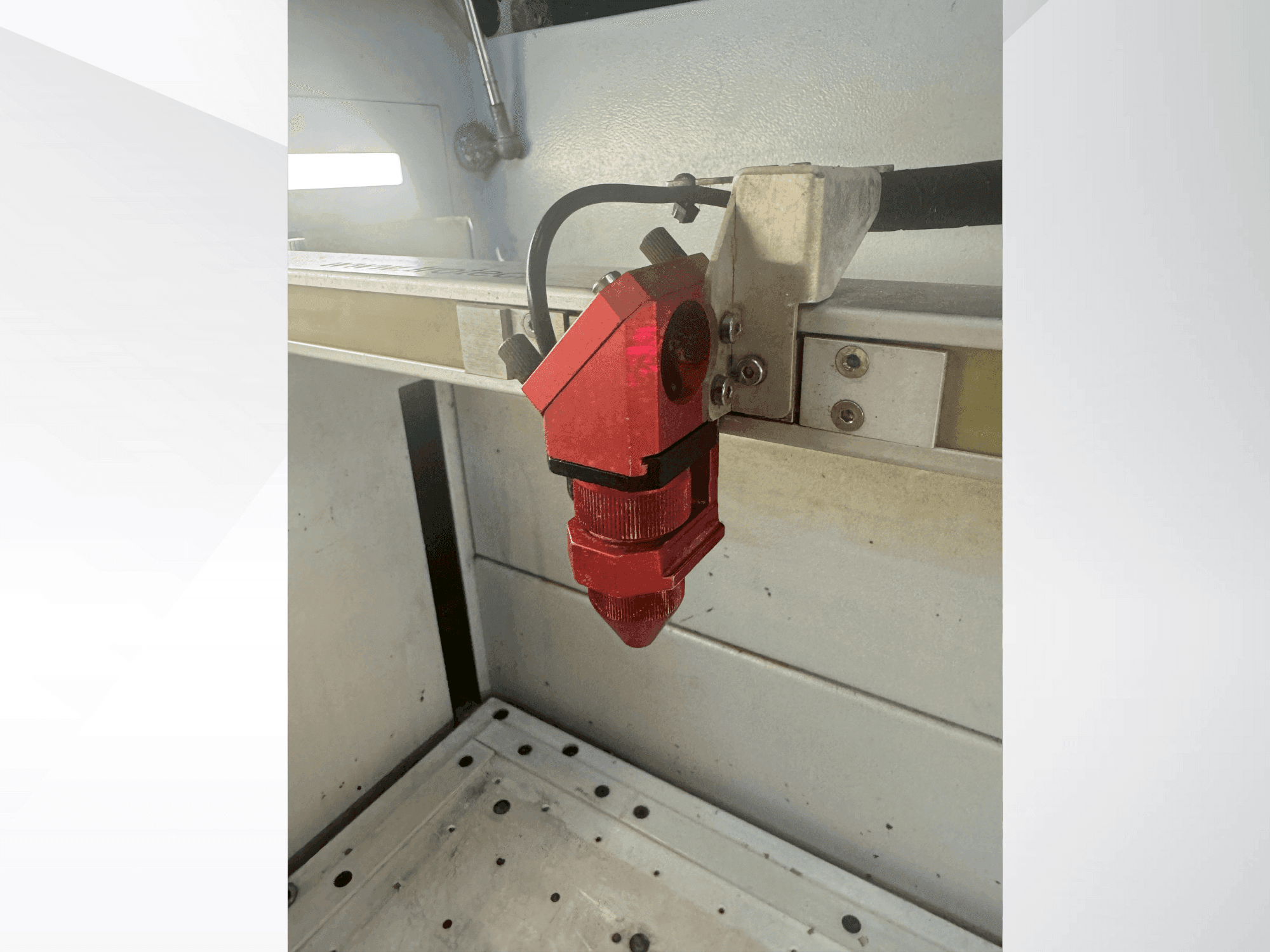 Front view of Trotec Speedy 360 machine