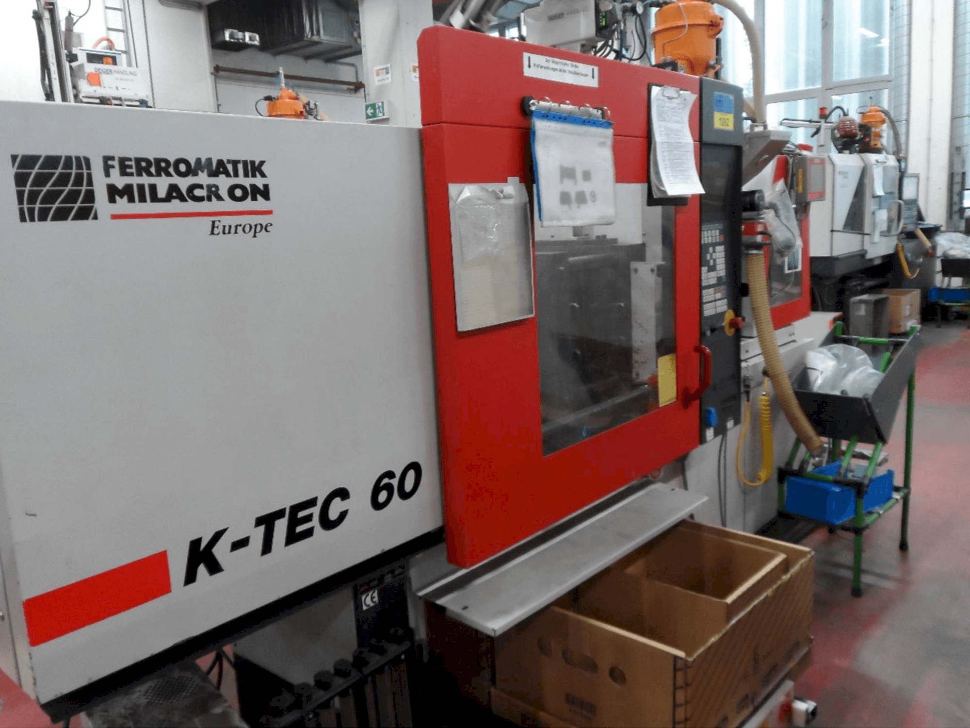 Front view of FERROMATIK MILACRON K-Tec 60S machine