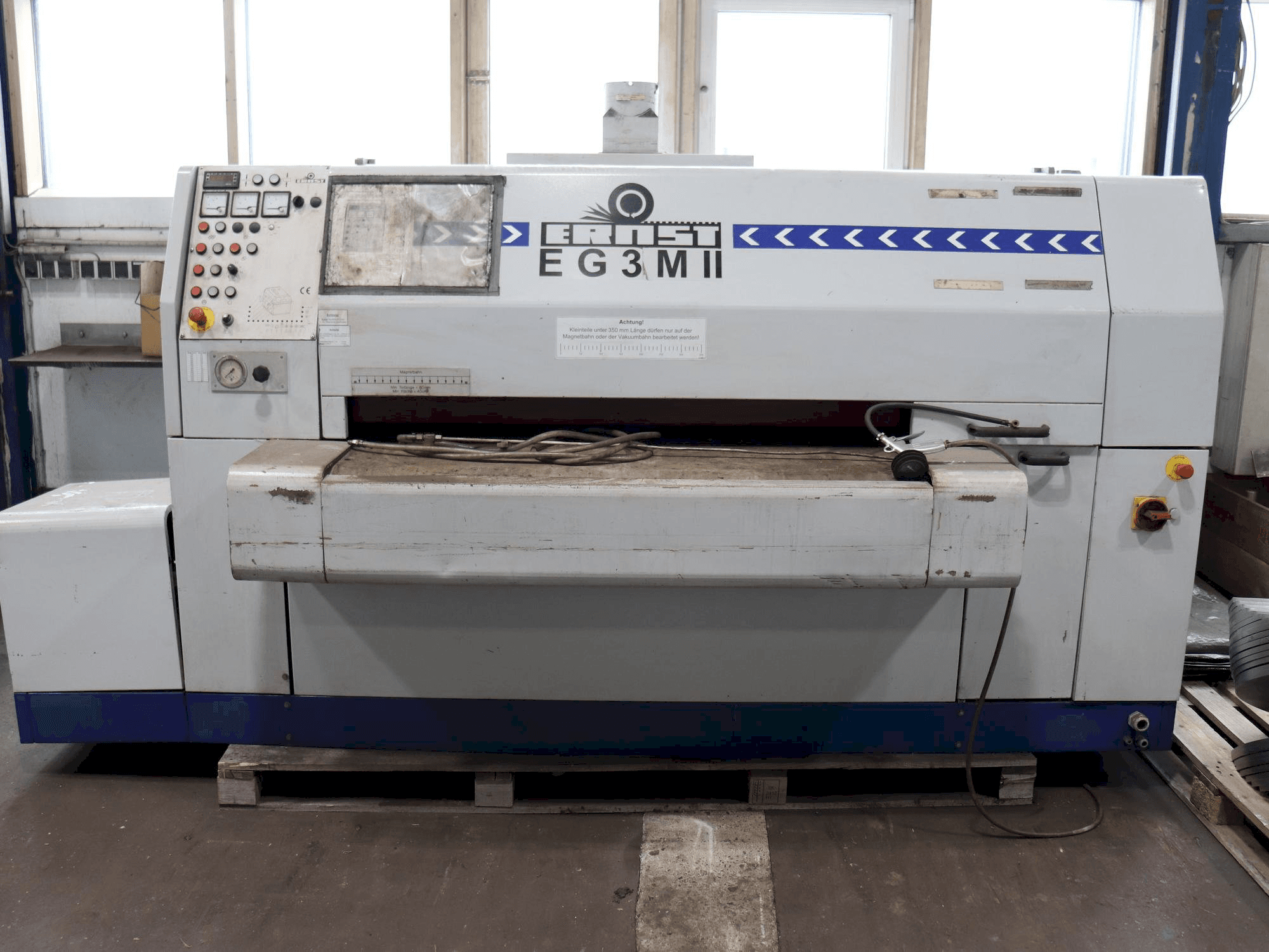 Front view of ERNST EG3M II machine