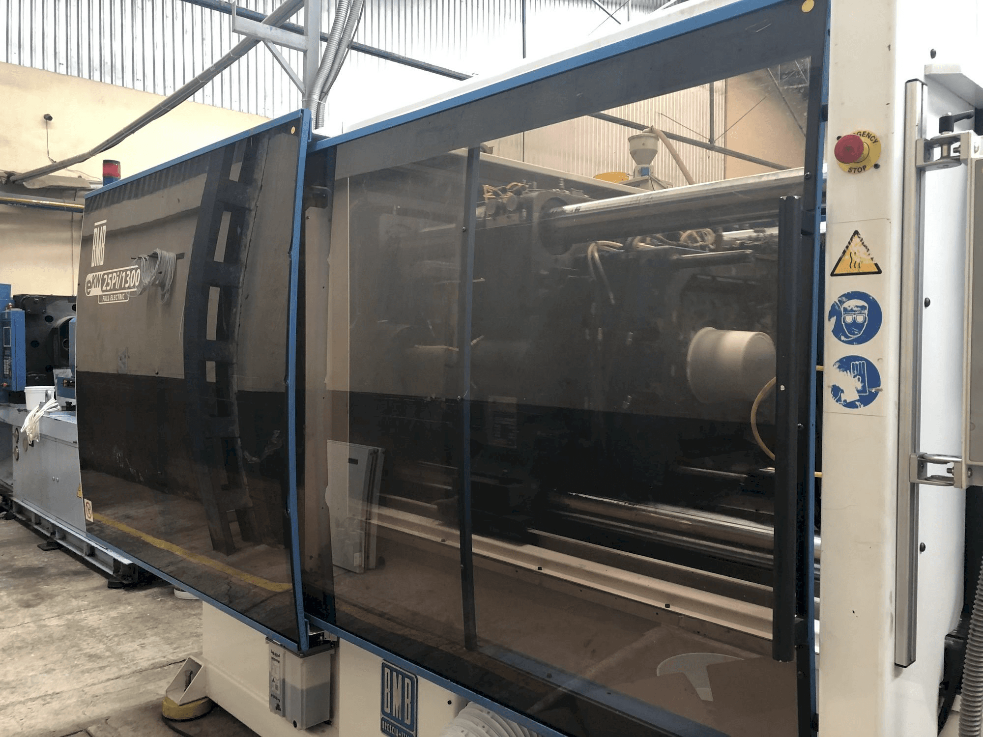 Left view of BMB eKW 25 Pi/1300 machine