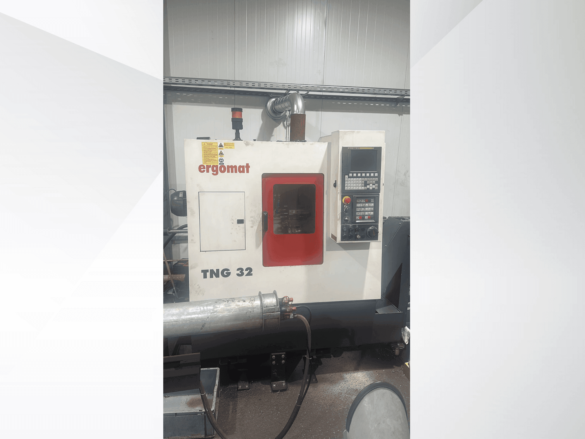 Front view of ERGOMAT TNG 32 machine