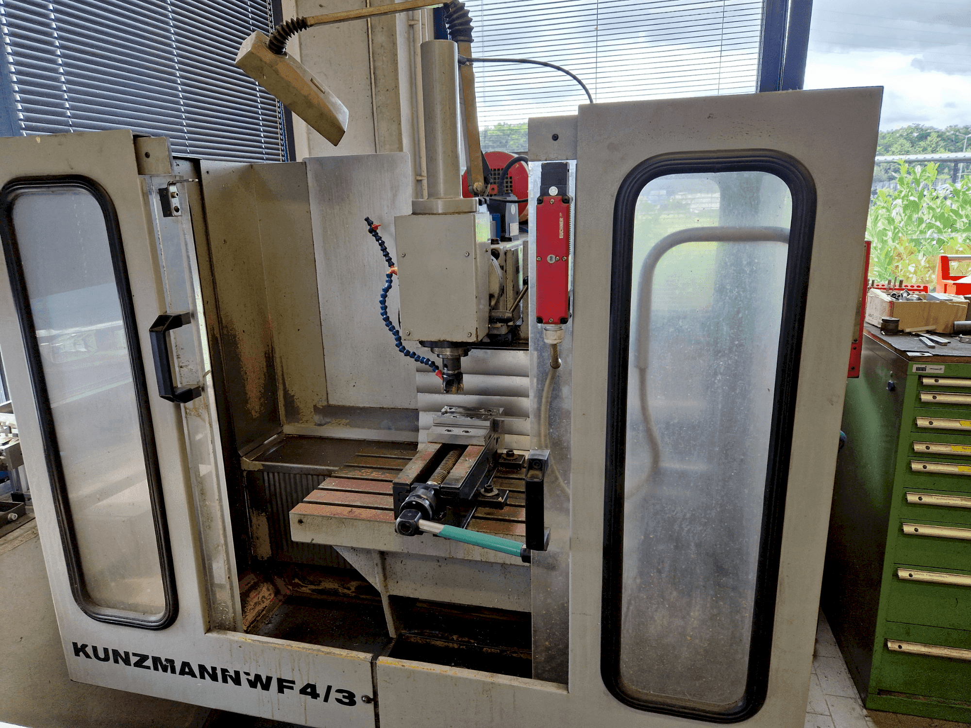 Front view of KUNZMANN WF4/3 machine