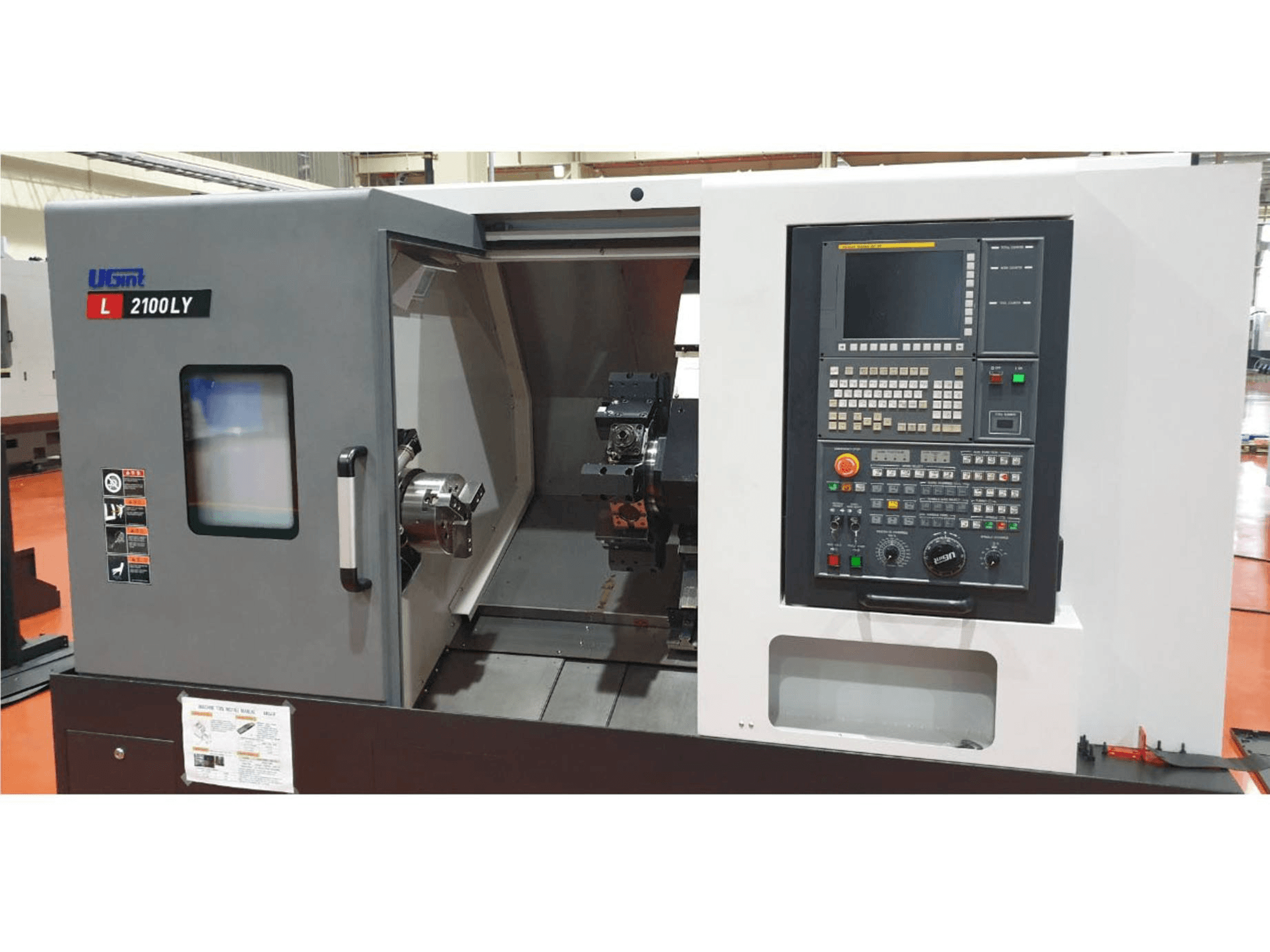 Front view of UGINT L2100LY machine