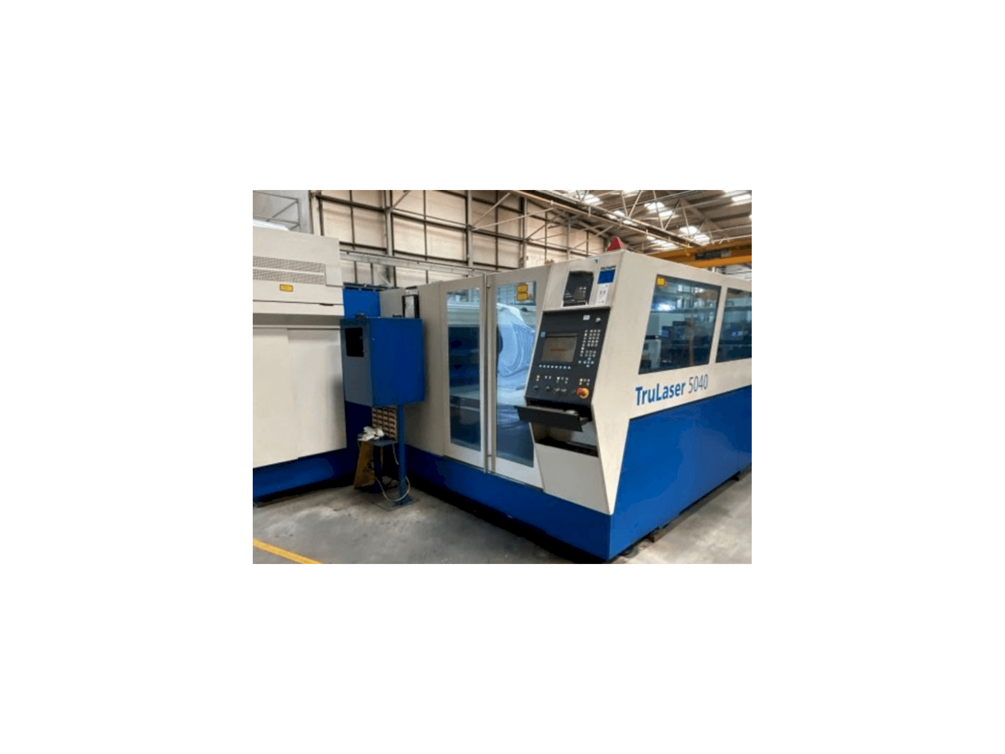 Front view of Trumpf TruLaser 5040 machine