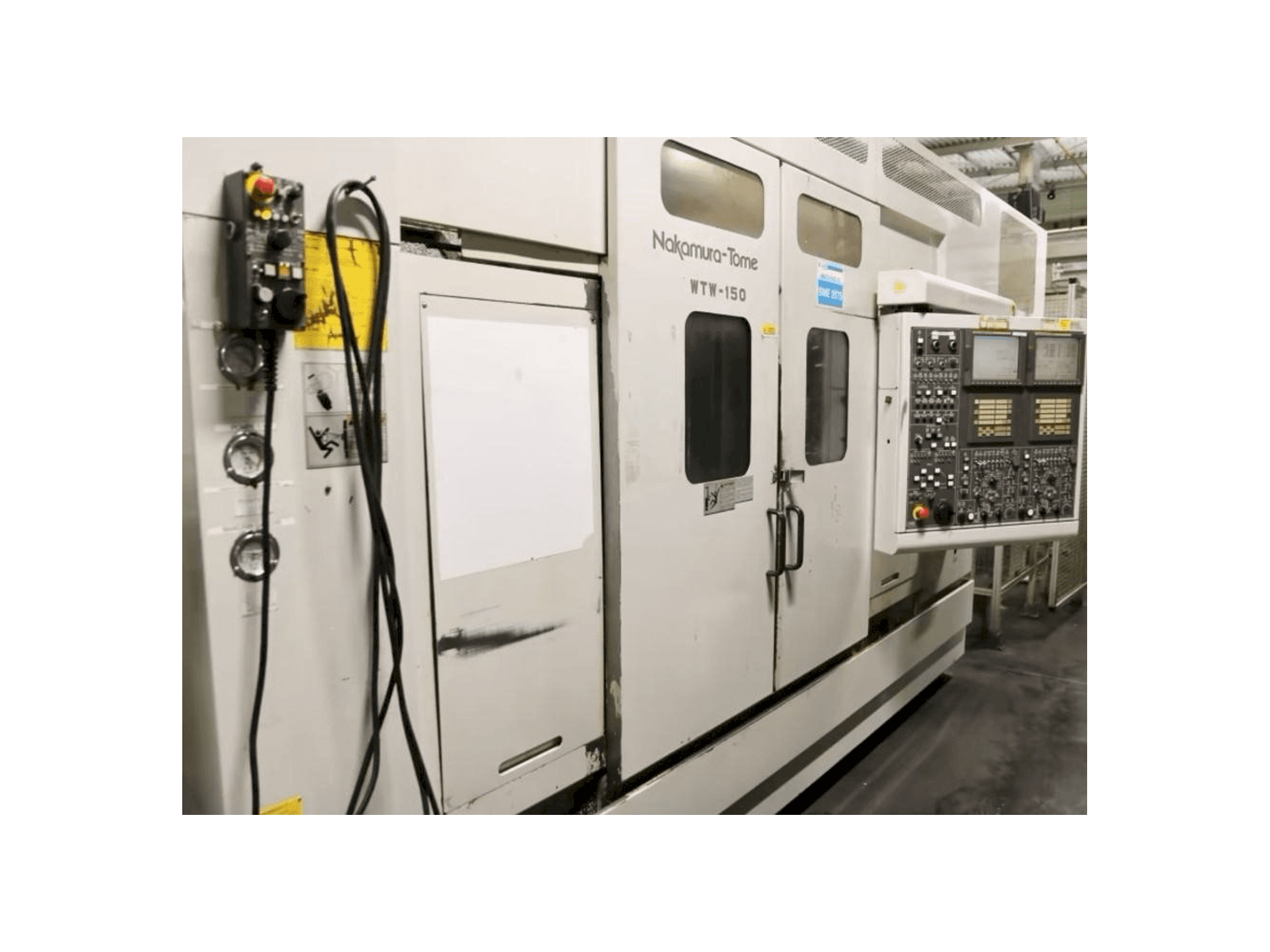 Left view of NAKAMURA-TOME WTW-150 machine