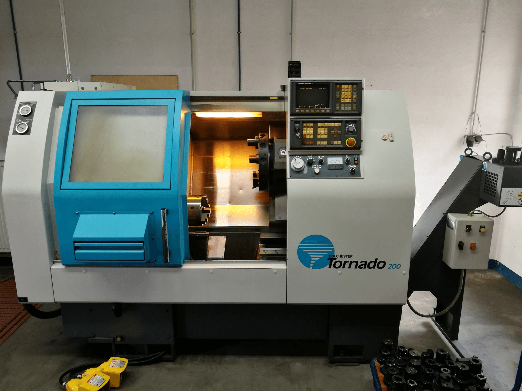 Front view of Colchester TORNADO 200 Machine