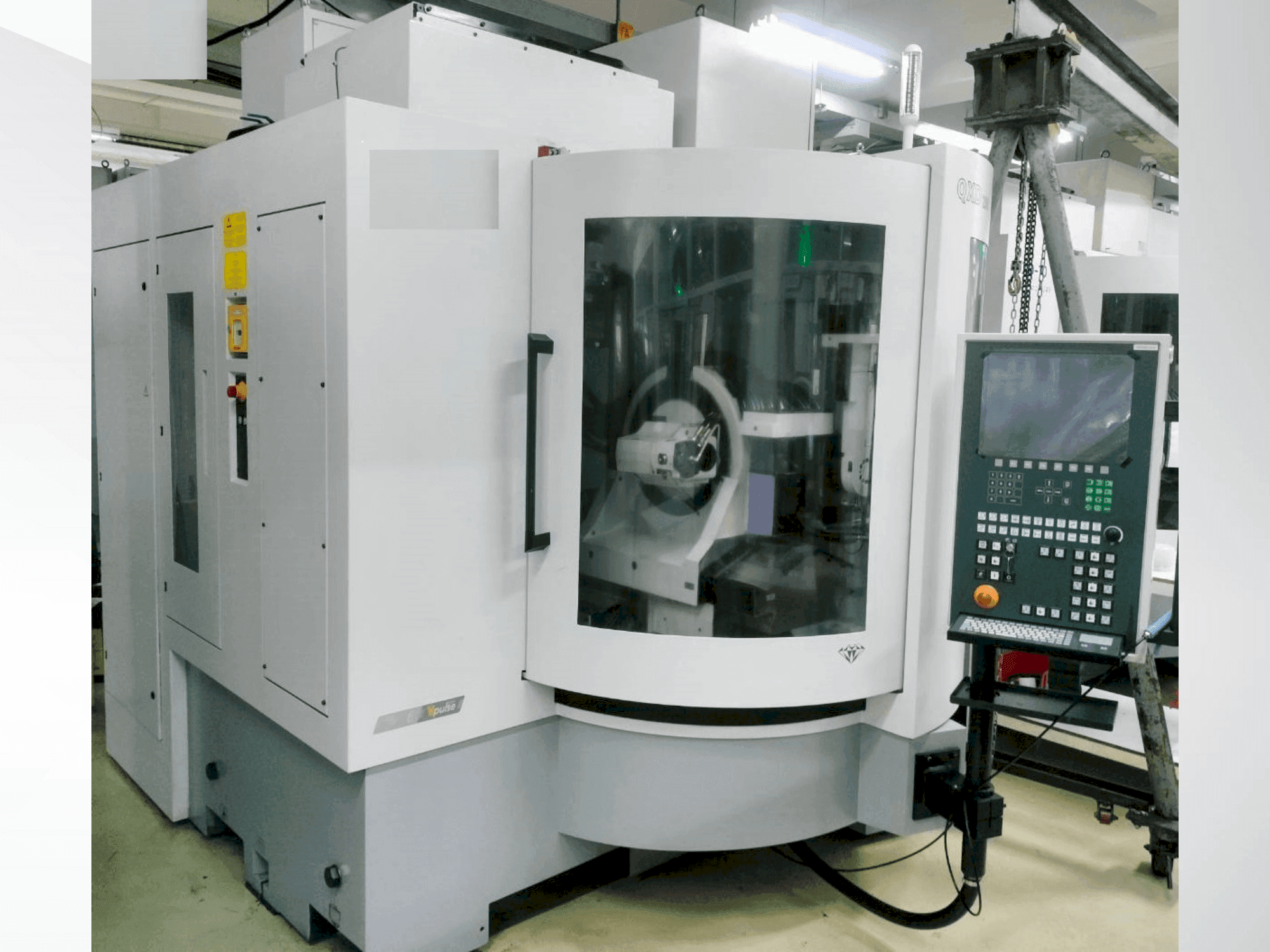 Front view of VOLLMER QXD 250 machine