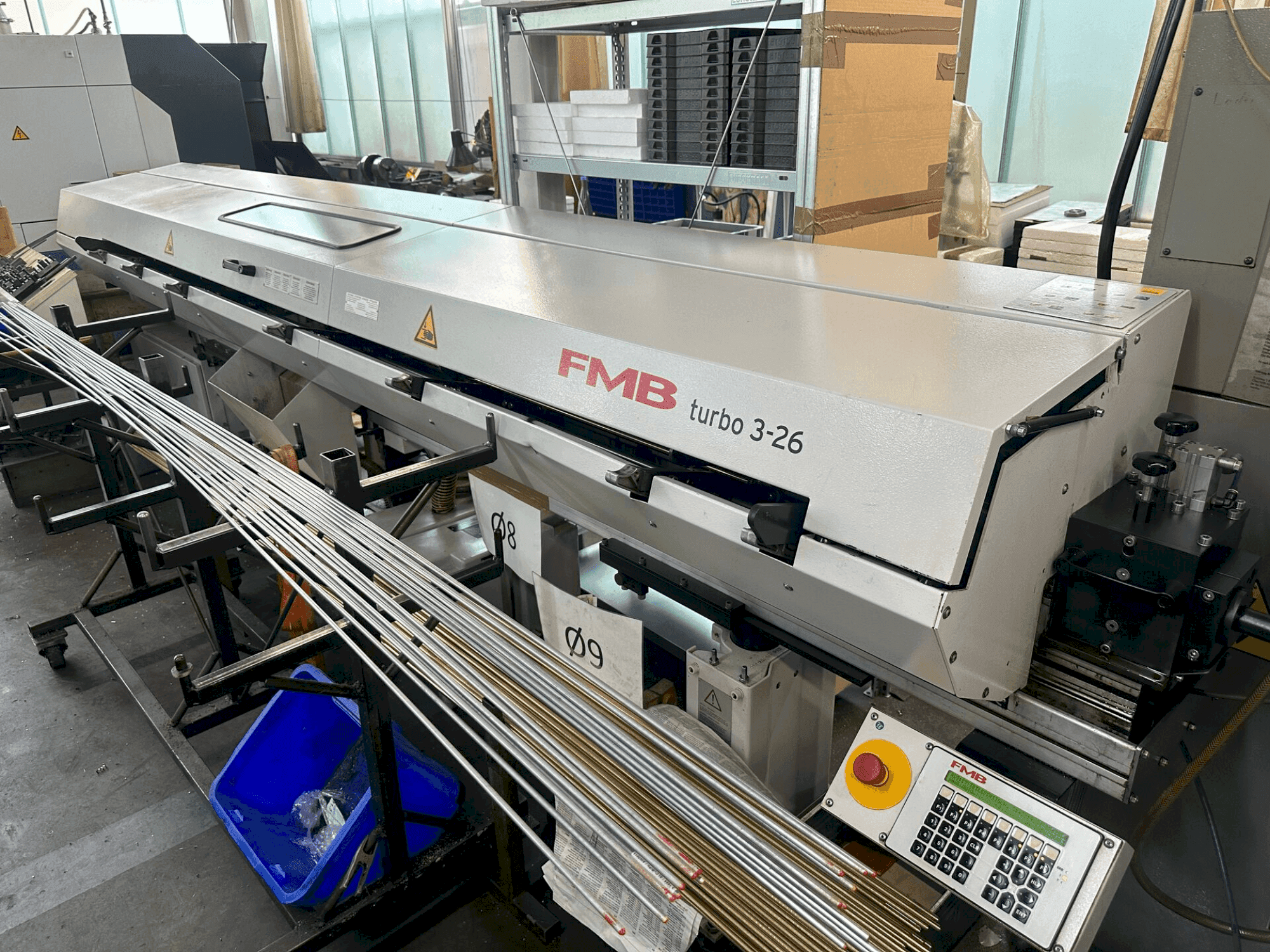 Front view of Gildemeister GLD 25 machine