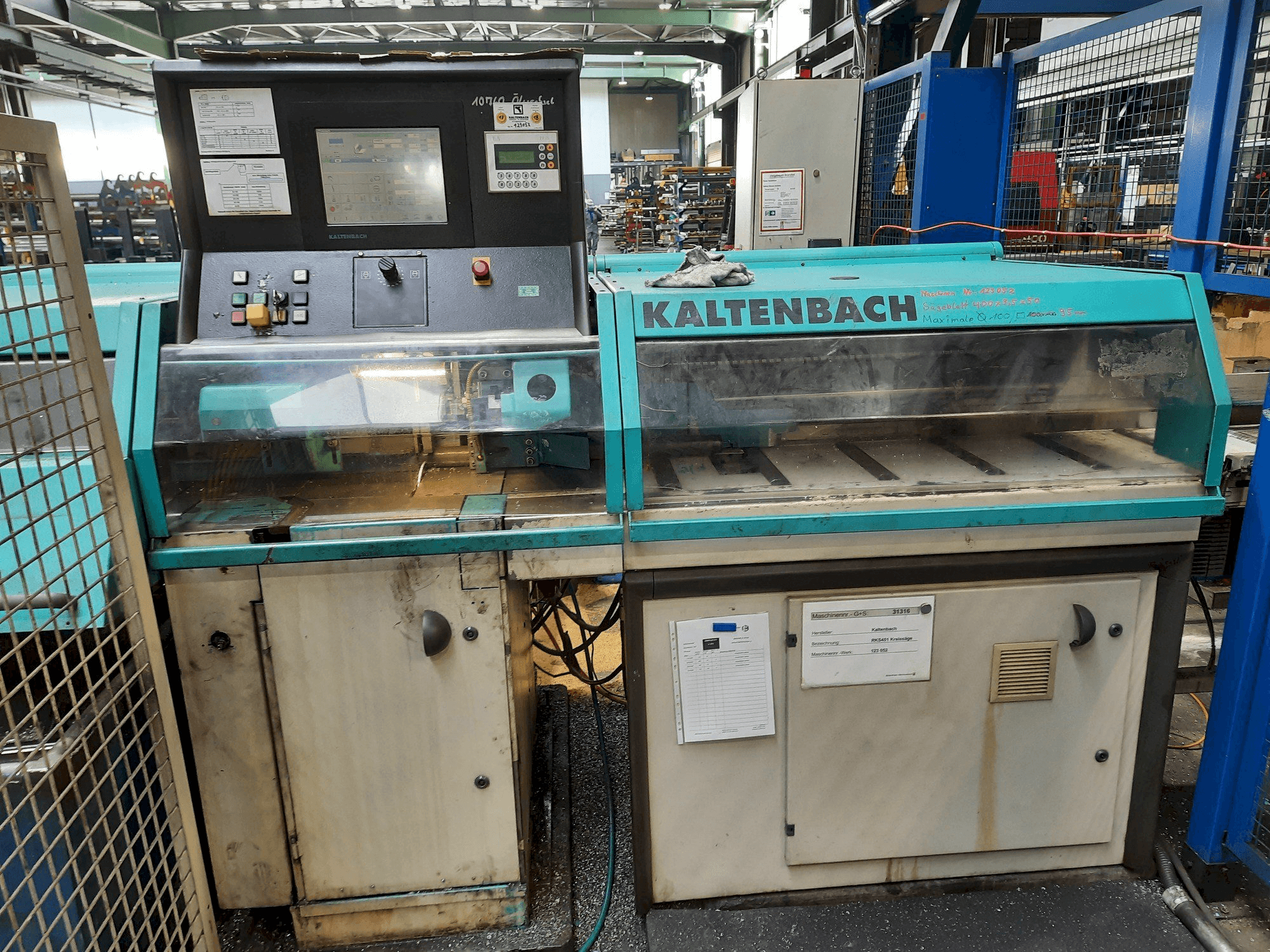 Front view of KALTENBACH RKS 451 machine