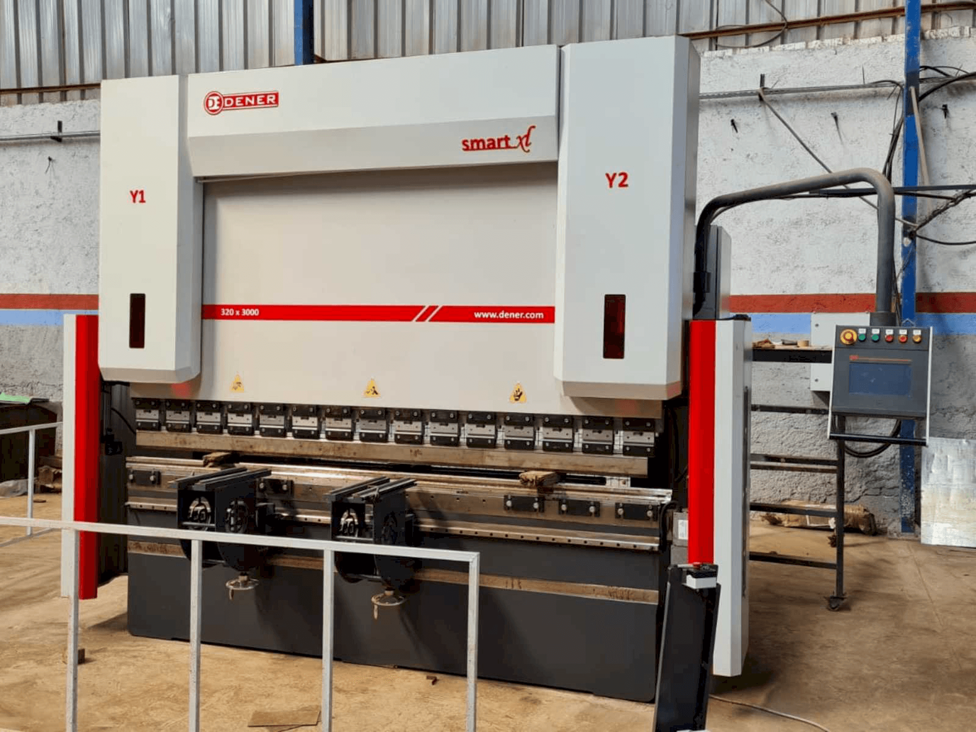 Front view of DENER SX 30320 machine