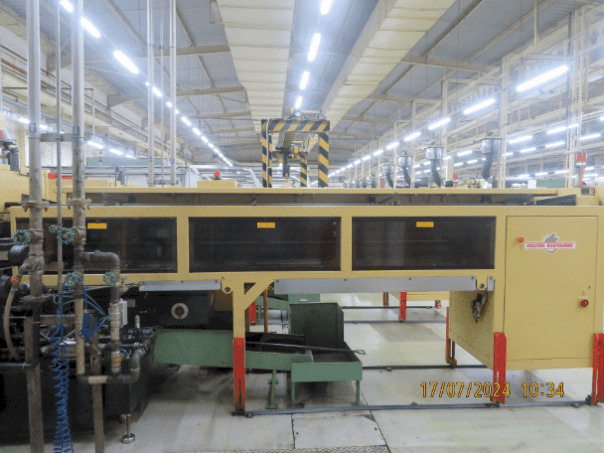 Front view of Schütte AG20 machine