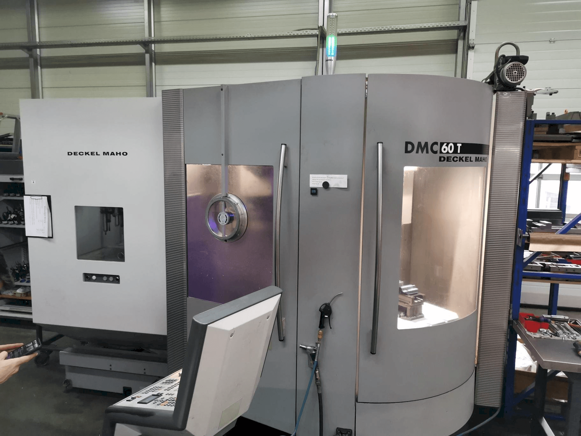 Front view of DECKEL MAHO DMC 60T machine