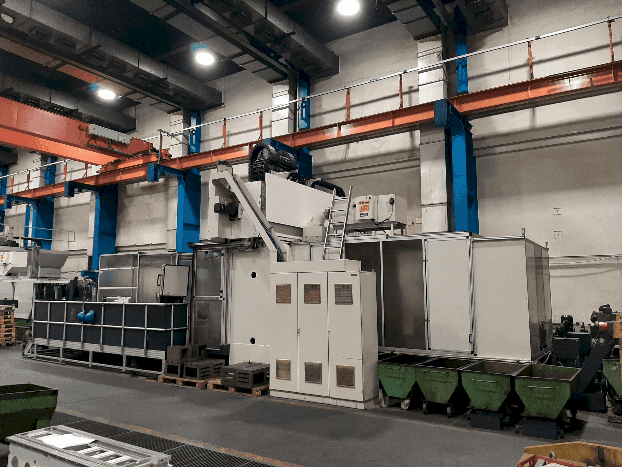 Front view of MIKROMAT 20V machine