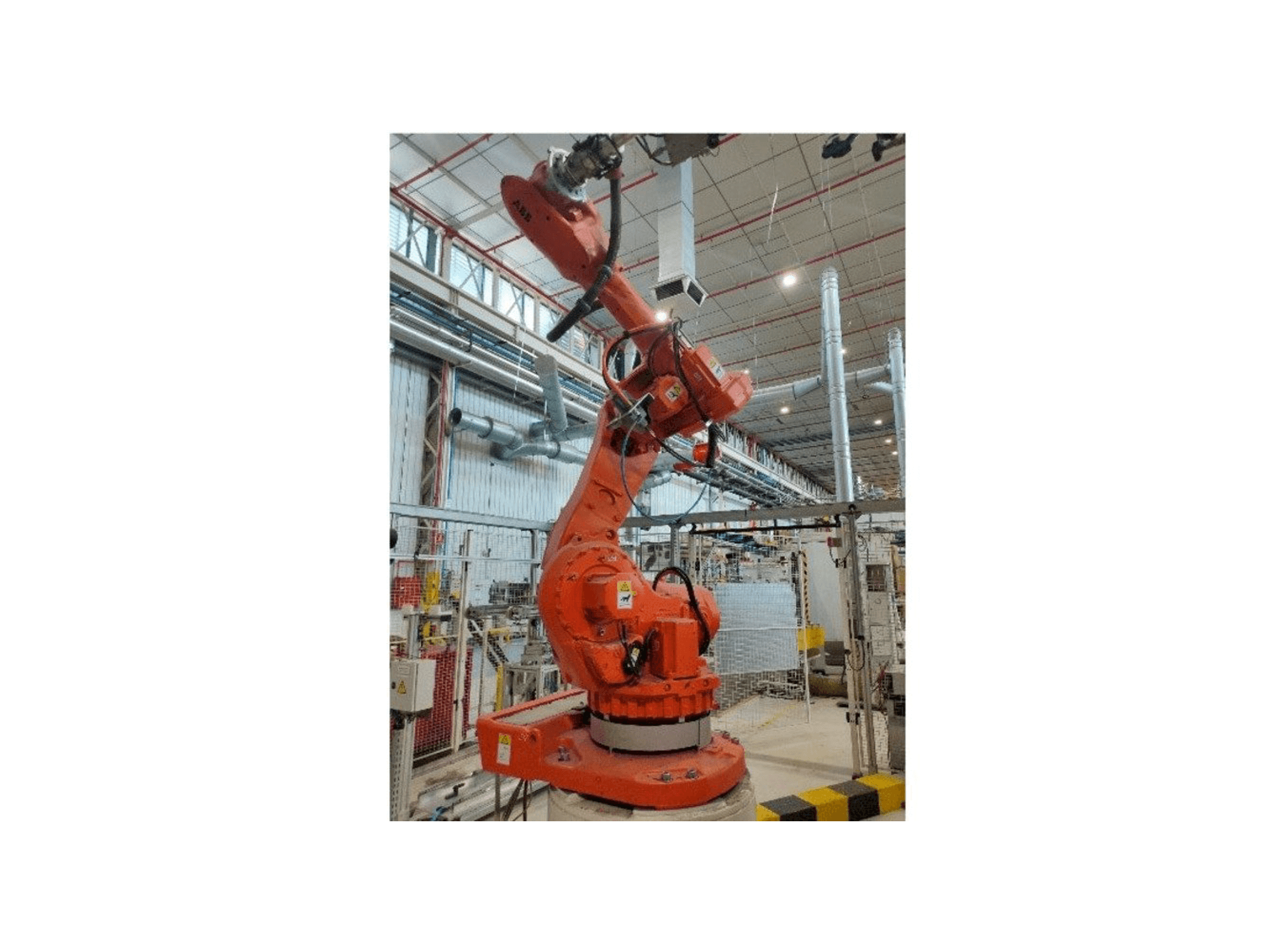 Left side view of ABB IRB 6600-175/2.55 machine