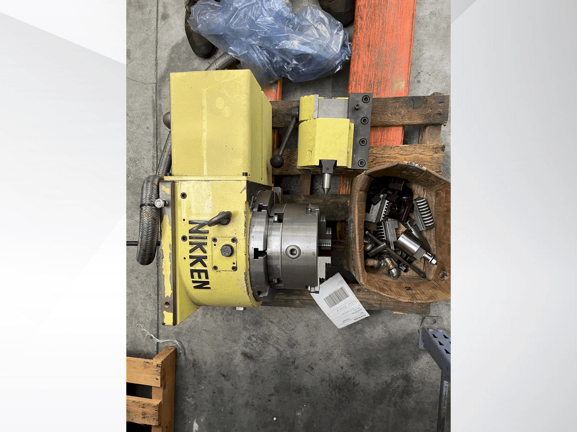 Front view of NIKKEN CNC 260 machine