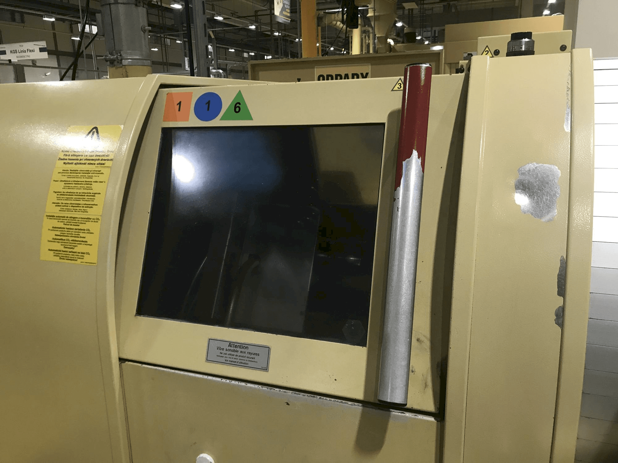 Front view of TRAUB TNL 26 K machine