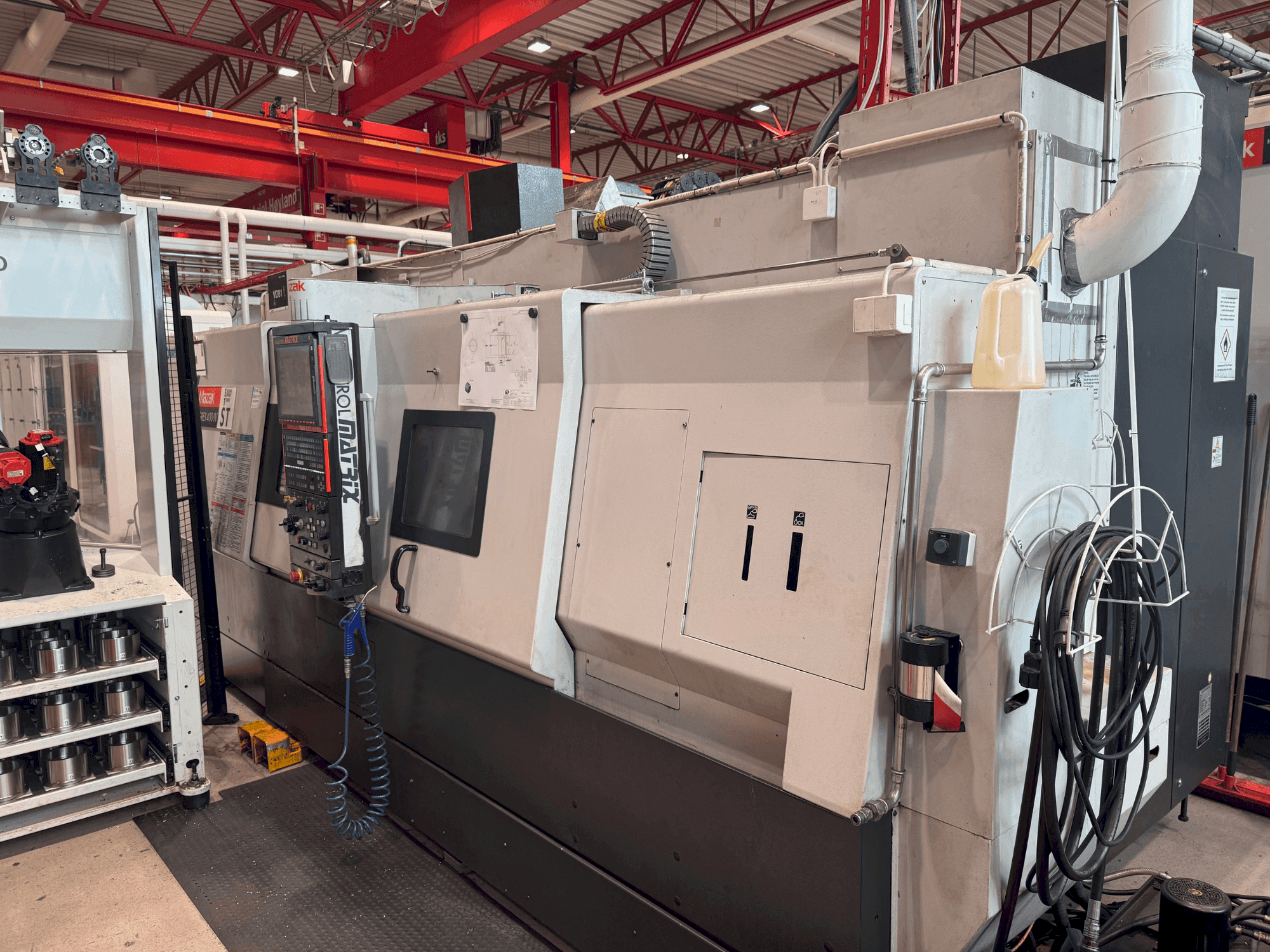 Front view of Mazak Integrex 400-IV ST machine