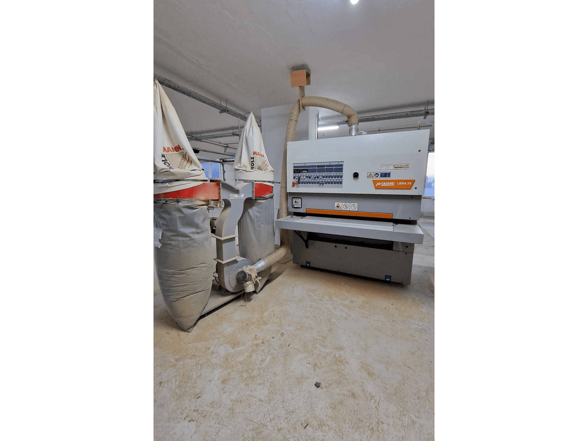 Front view of CASADEI LIBRA 35 machine