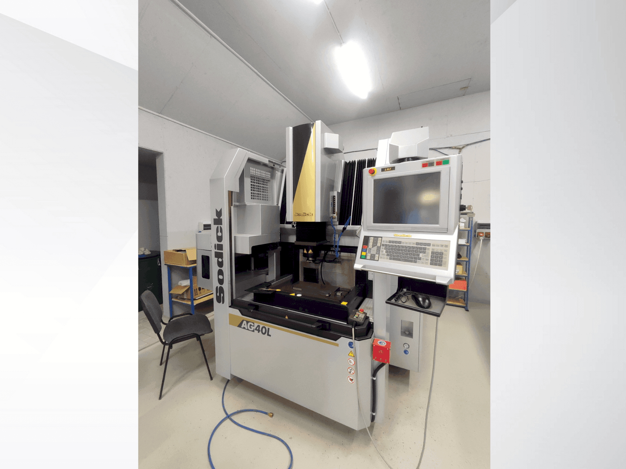 Front view of Sodick AG40L machine