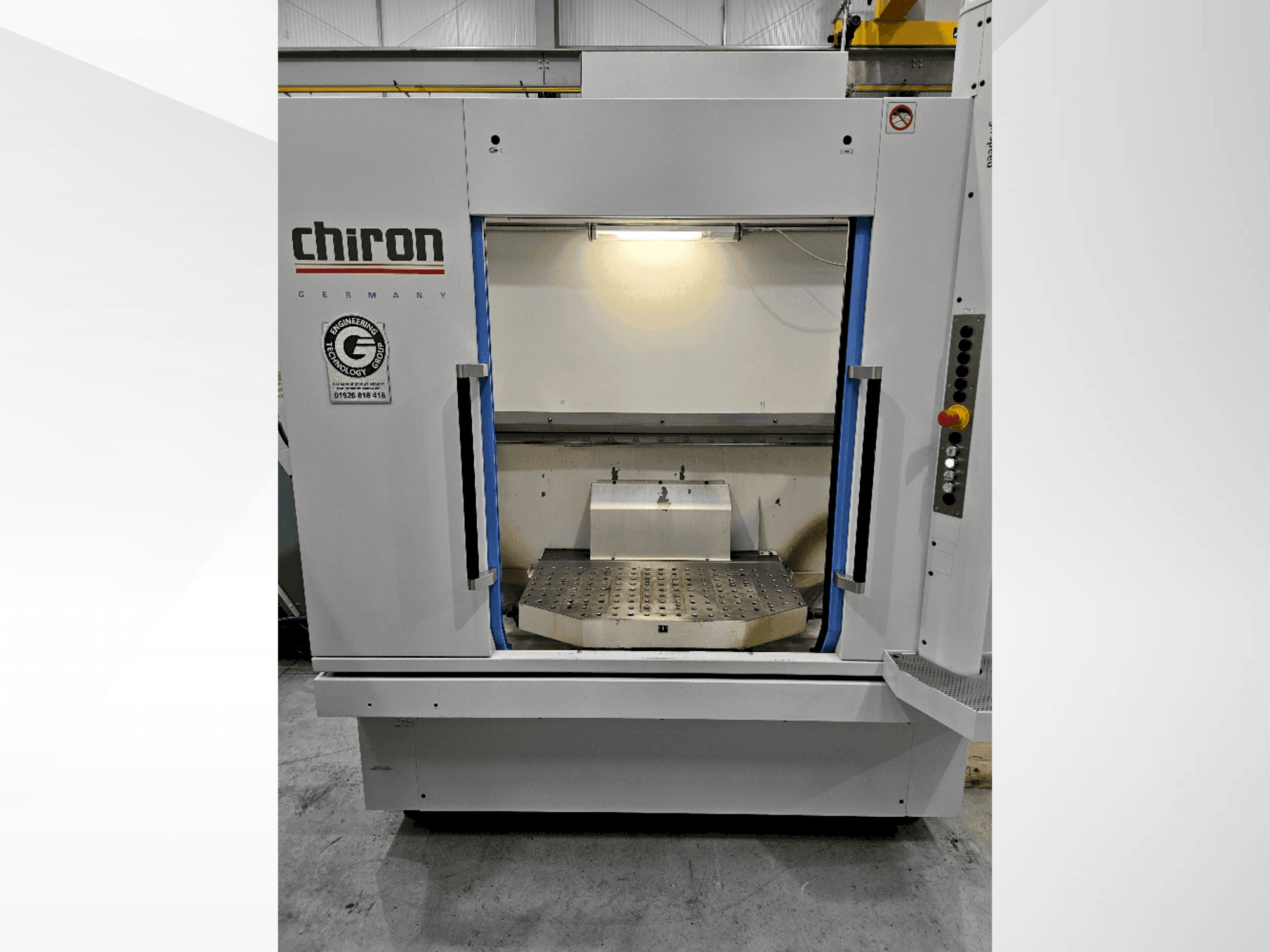 Front view of CHIRON DZ15W MAGNUM HS machine