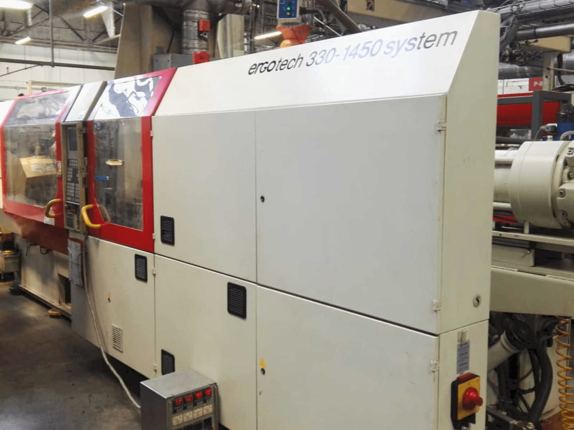 Front view of DEMAG Ergotech 330-1450 system machine