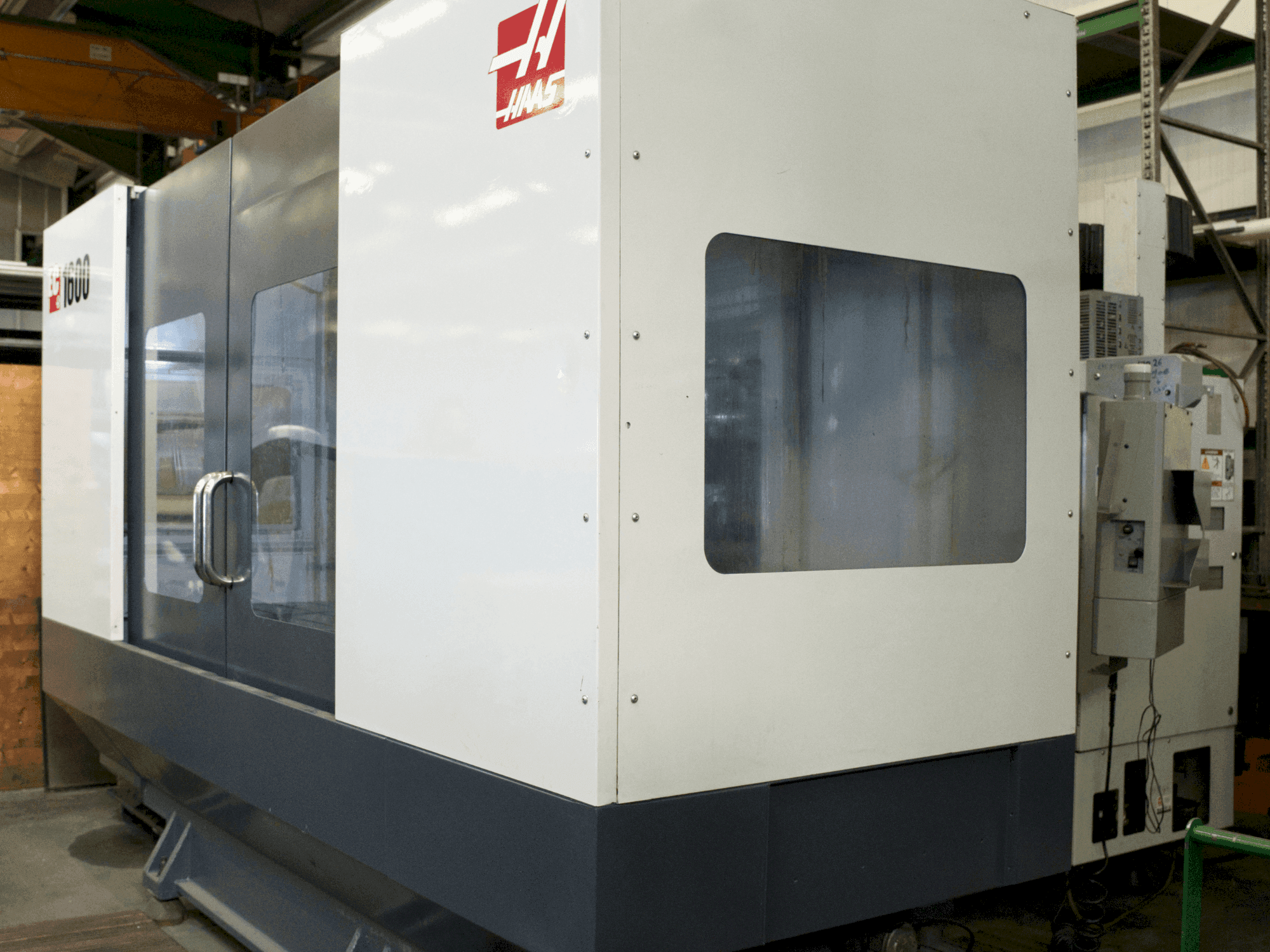 Front view of HAAS EC-1600 machine