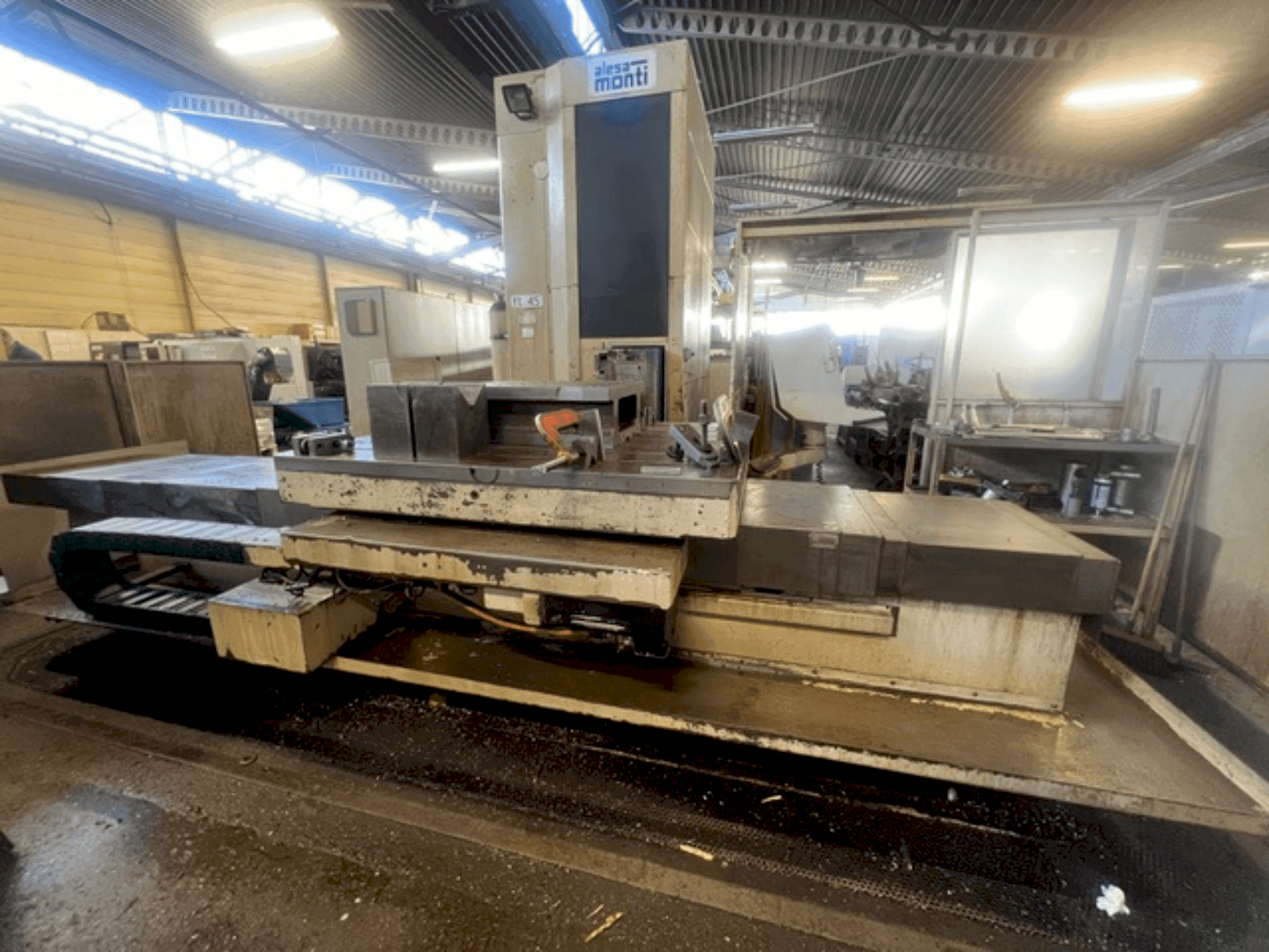 Front view of ALESA MONTI FT45TG machine