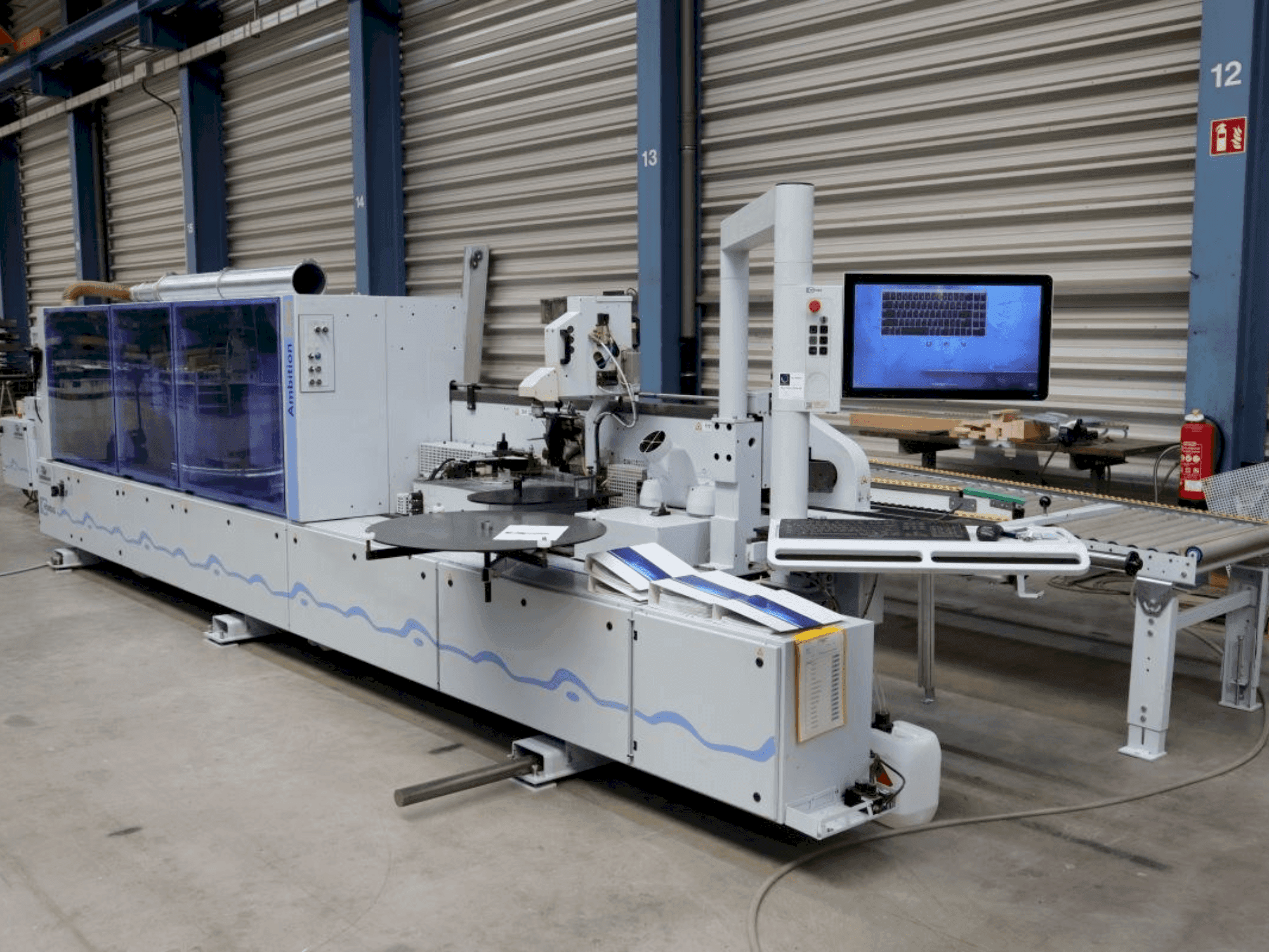 Front view of HOMAG KAL 210 machine