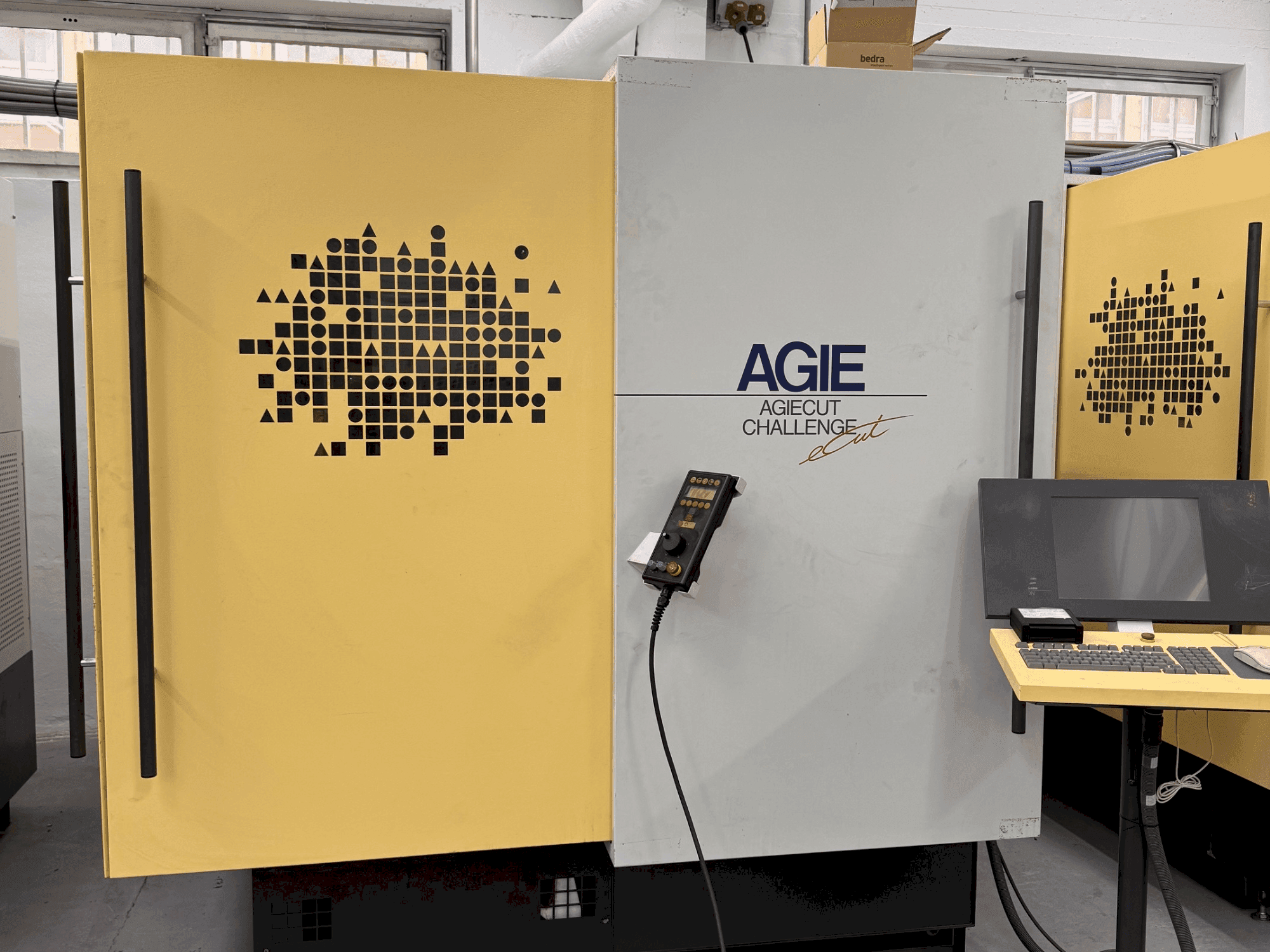 Front view of AGIE Challenge 2 eCut machine