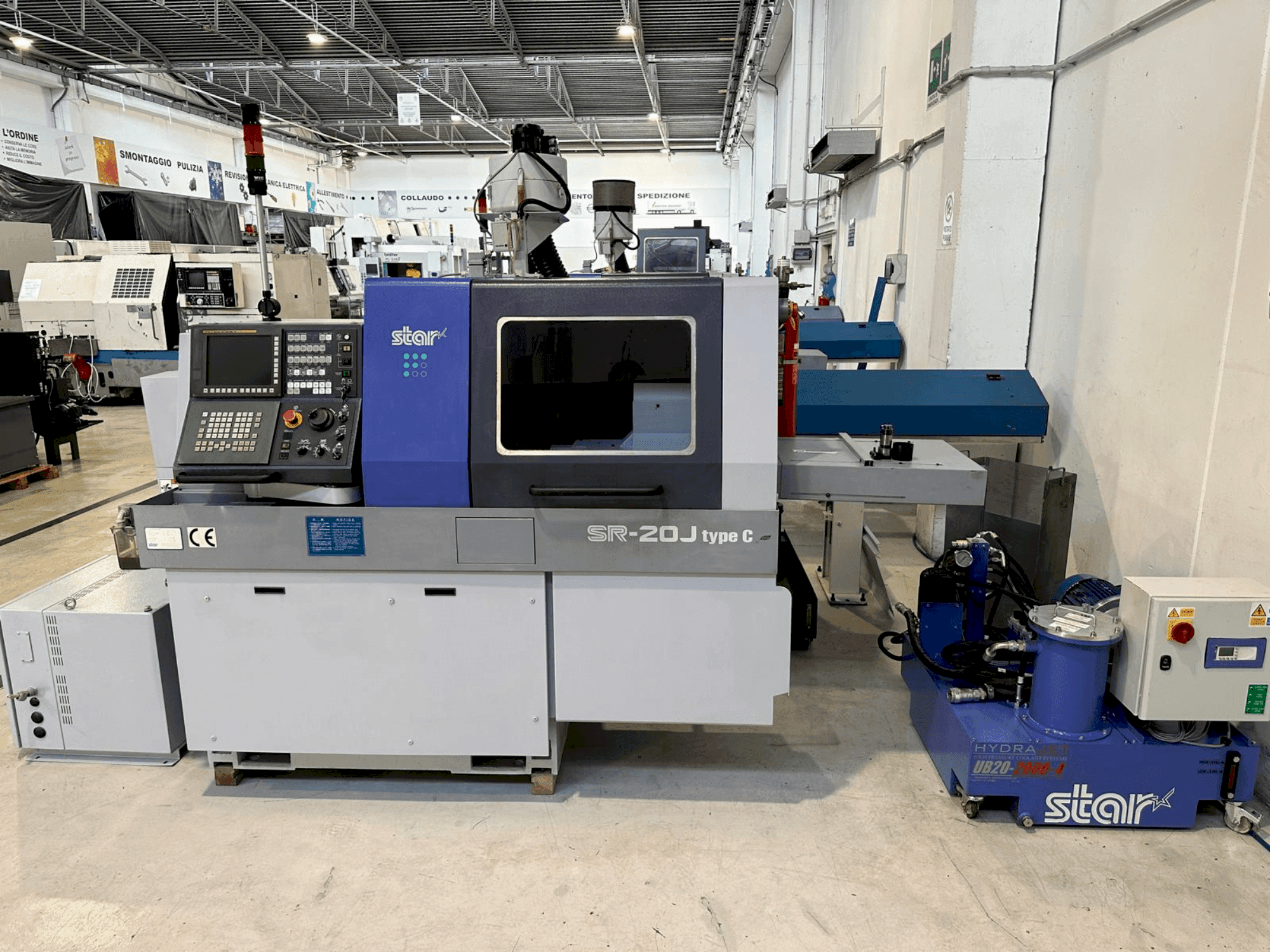 Front view of Star SR-20J type C machine