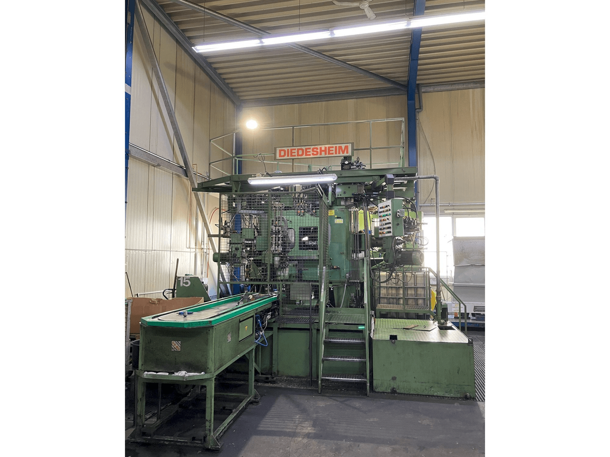 Front view of DIEDESHEIM Diamat 70-6 machine