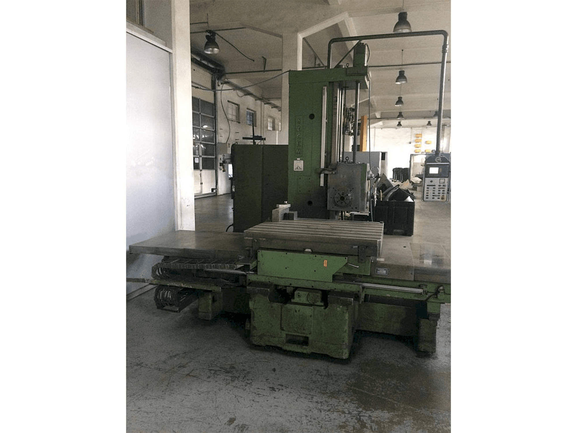 Front view of Sacem MST-XC/110 A/C machine