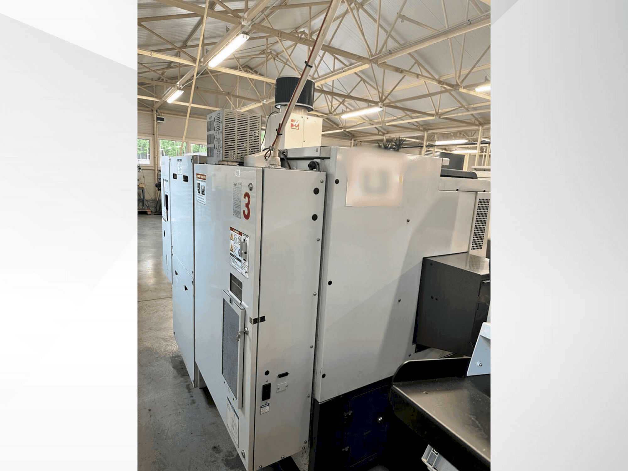 Front view of HAAS ST-10 machine