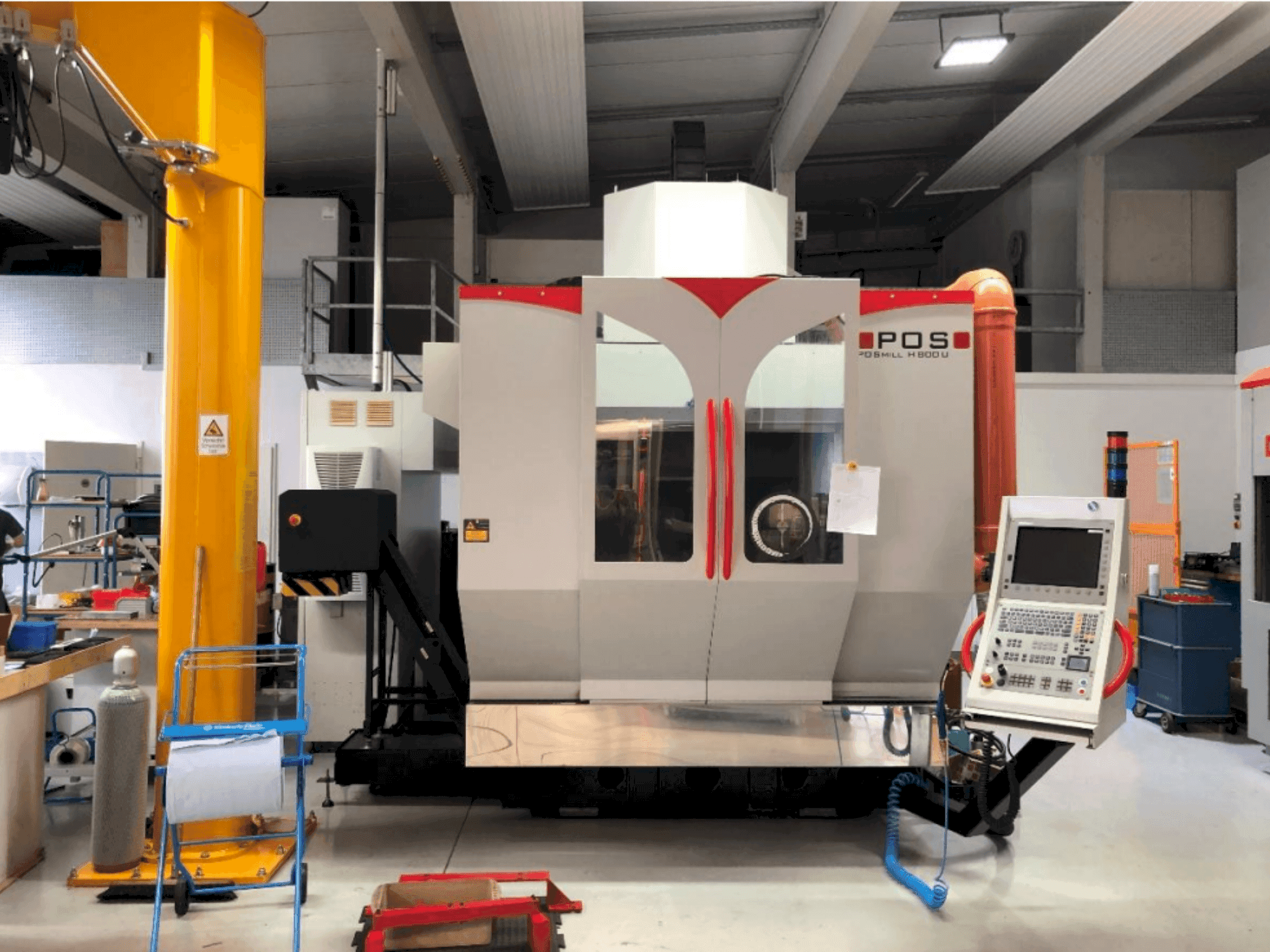 Front view of POSmill H 800 U machine