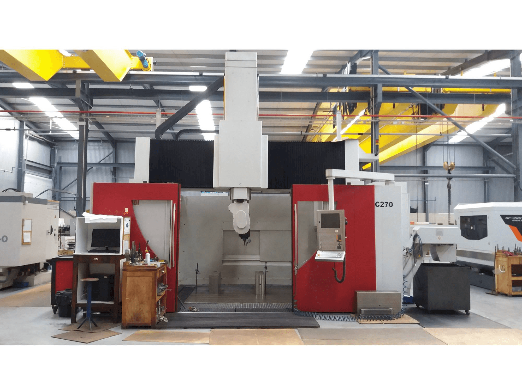 Front view of Rambaudi RC 270 machine