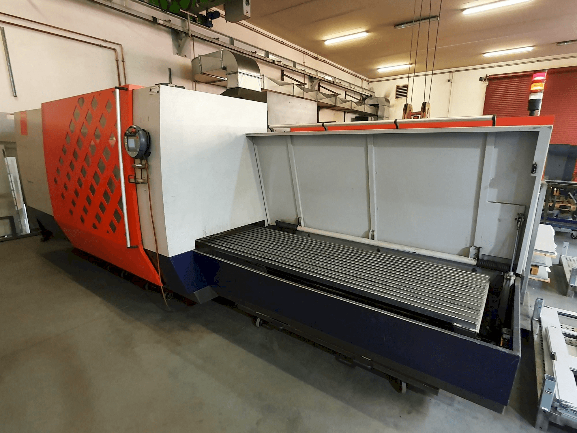 Front view of Bystronic ByVention 3015 machine