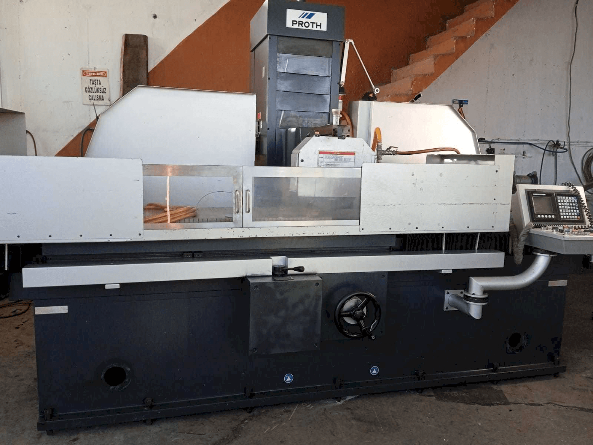 Front view of Proth PSGC-50100 AHR machine