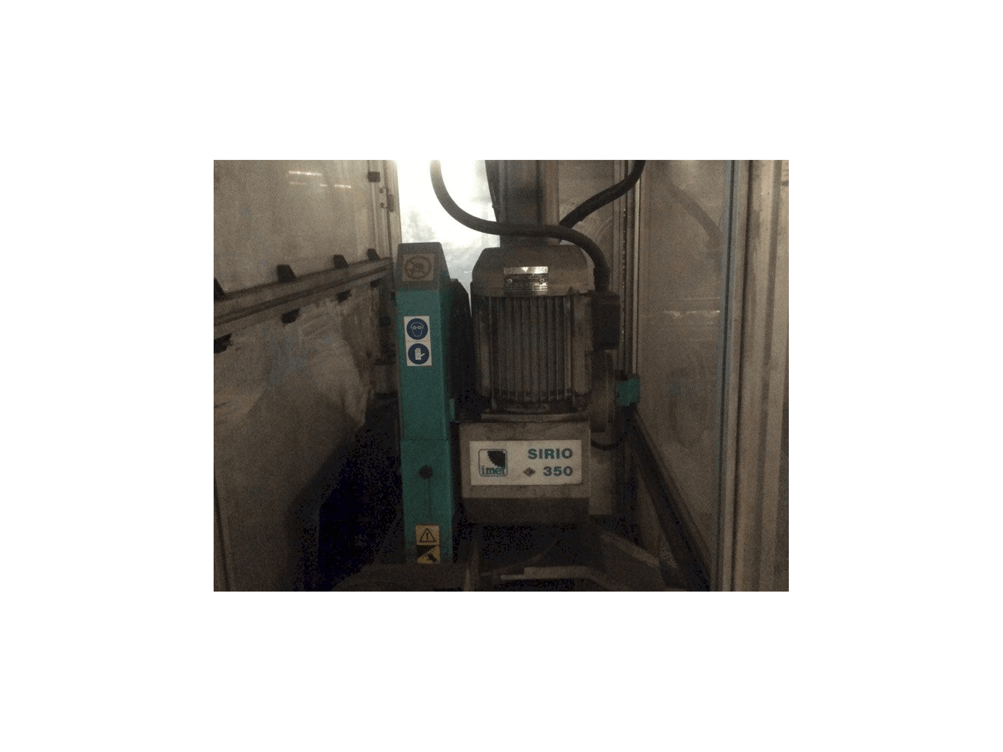 Left side view of Imet Sirio 350 AF-E machine