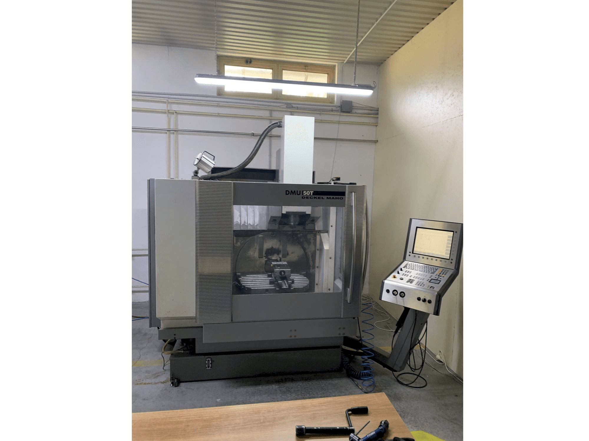 Front view of DECKEL MAHO DMU 50T machine