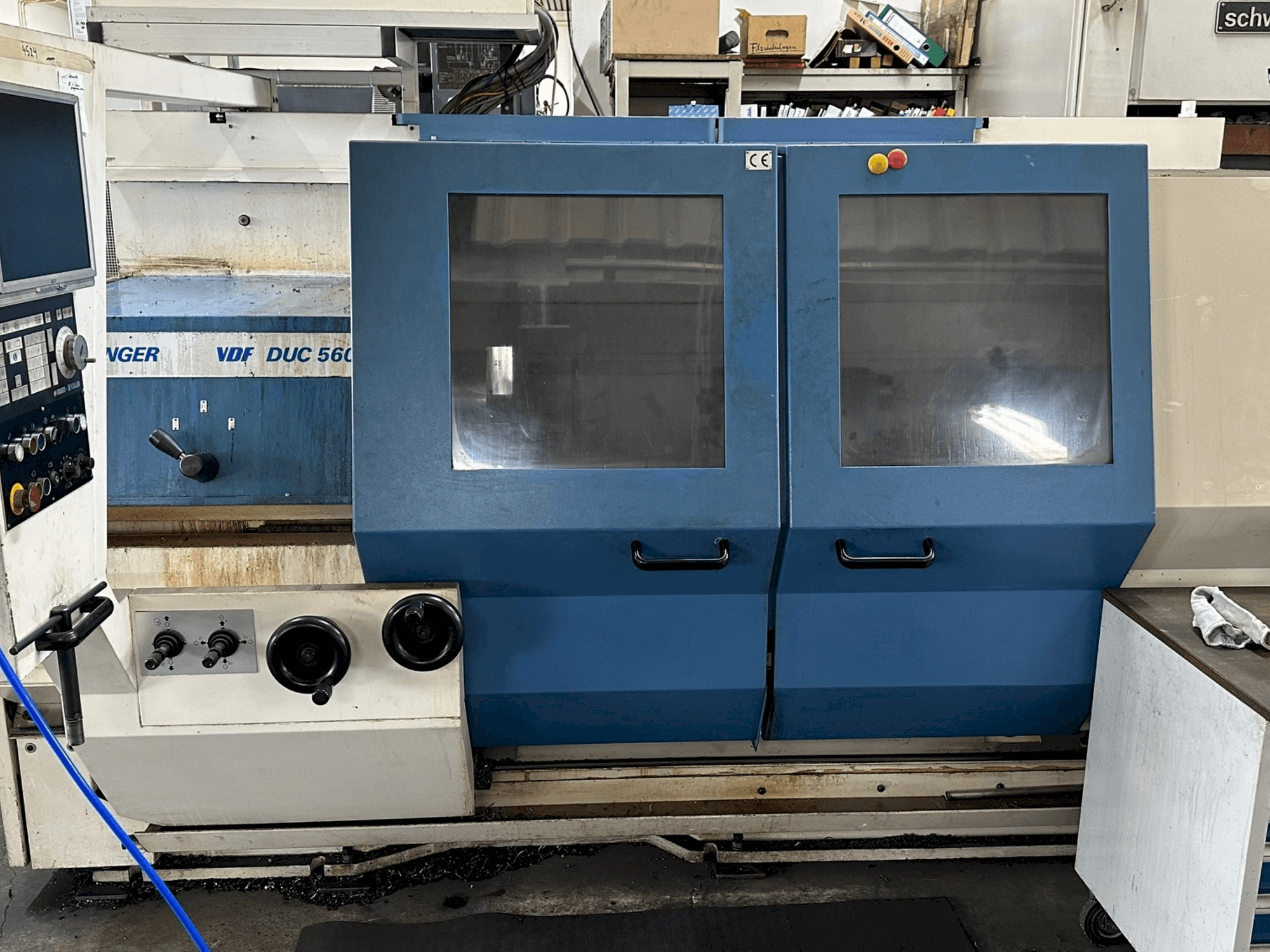 Front view of BOEHRINGER DUC 560 machine