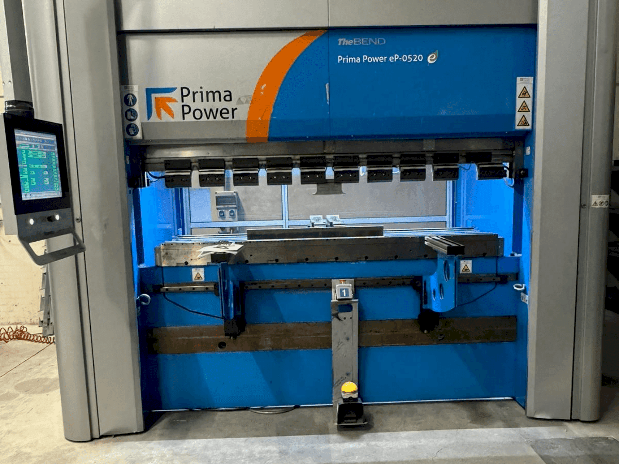 Front view of Prima Power eP-0520 machine